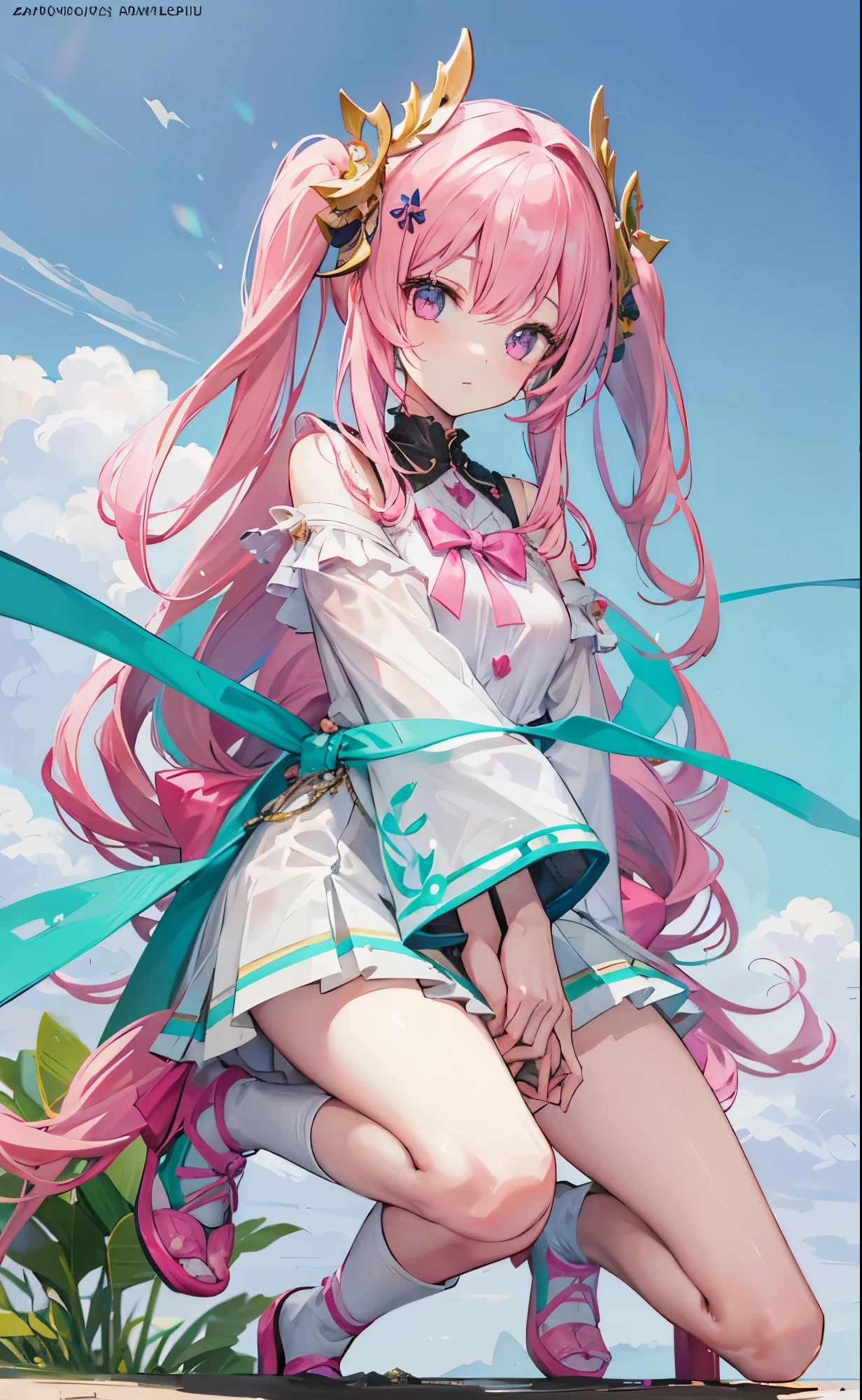 Sweet girl,Micro pink light hair,Amazing,goddes,zaibatsu,The family is rich,