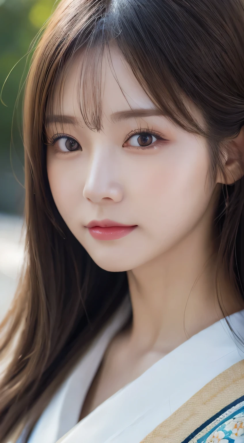 (Wear the kimono correctly,age19,no-makeup)、(top-quality,masterpiece:1.3,超A high resolution,),(ultra-detailliert,Caustics),(Photorealsitic:1.4,RAW shooting),Ultra-realistic capture,A highly detailed,high-definition16Kfor human skin、 Skin texture is natural、The skin looks healthy with an even tone、 Use natural light and color、 Anatomically correct、One Woman,japanes,,kawaii,A dark-haired,Middle hair,(depth of fields、chromatic abberation、Wide range of lighting、Natural Shading)