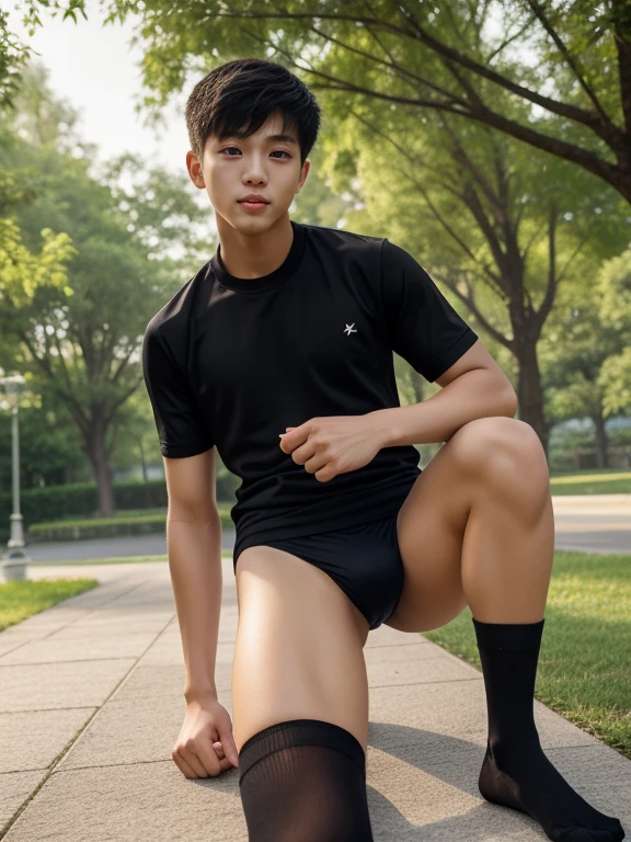 teenagers , young , light-skin , wearing an dark black sexy underwear, tmasterpiece,k hd,the feet,black long socks,The barefoot , black colour , handsome and cute , extreme cute boy , white skin , dark black underwear boxers shorts , extremely tall and cute boy ,oppa model , handsome model , full body , dark black boxers underwears short shorts , black socks , white light-skin , Chinese model , young boy , white skin , handsome and extremely cute , black boxers underwear shorts , long black socks , handsome model , at the park , jogging , model oppa , long legs , jogging , running , high knee black socks ,black long socks , stand up , extremely tall , extremely high , black underwears , black sports underwear , long black socks , clean and white legs , Chinese model , extremely long legs , clean and white thigh , heavy bulge , kid face , baby face , wearing jacket , black underwears boxers , light and white skin , Chinese model , strike a pose , sexy pose , horny boy , high knee black socks , long black socks , natsu skin