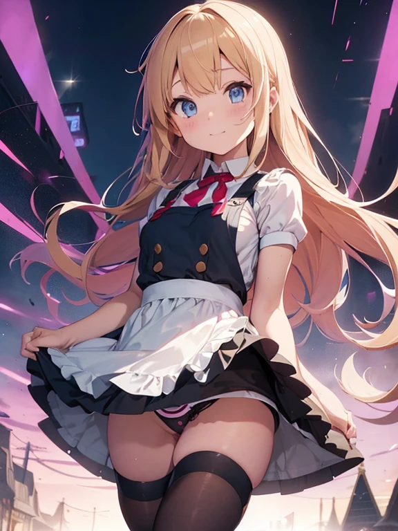 alice in the wonderland、cute little Girl、mini skirt、blond hear、(((panty thighlet single layer or panty thinghlet:1.3)))、Wavy Hair、blue eyes、10year old、all-fours、Pussy、Wet Pussy、sigh、anal、anus、with spreading legs、spread your pussy with your hands、happy、smile、Apron Dresses、pinafore, NSFW、SEX、shairband、The clothes are fluffy、taking down my pants、tits out、Small、Spread your、show off nipple, expose breasts, small breasts,shirt lift, twat,