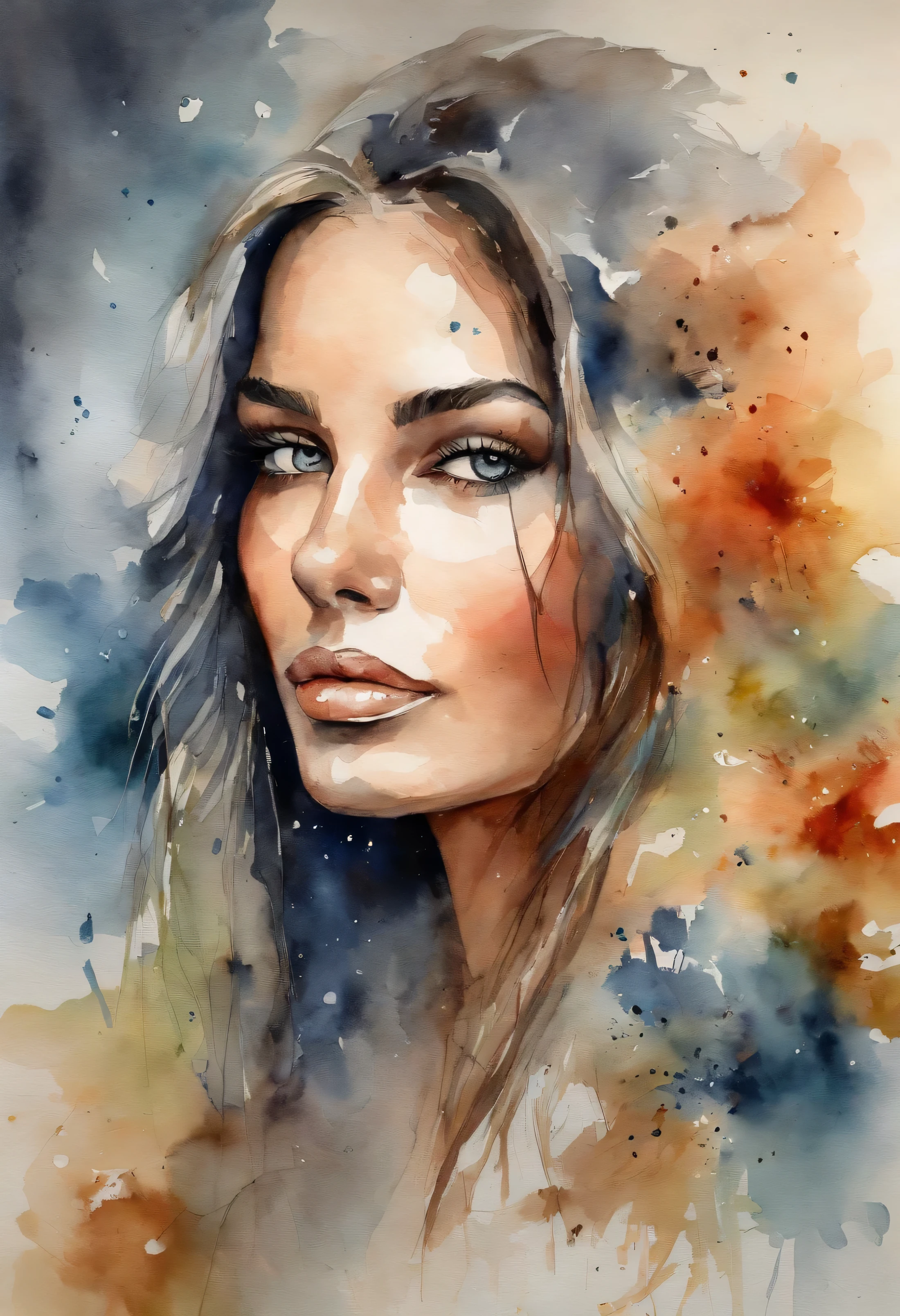 Best quality at best, artwork of a, A high resolution, 1 love, Girl's face