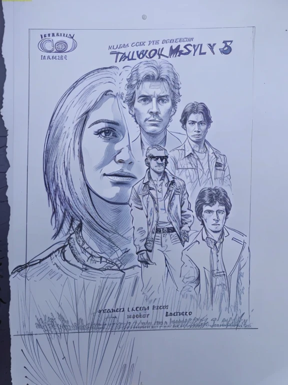 Hollywood 80s Movie Poster