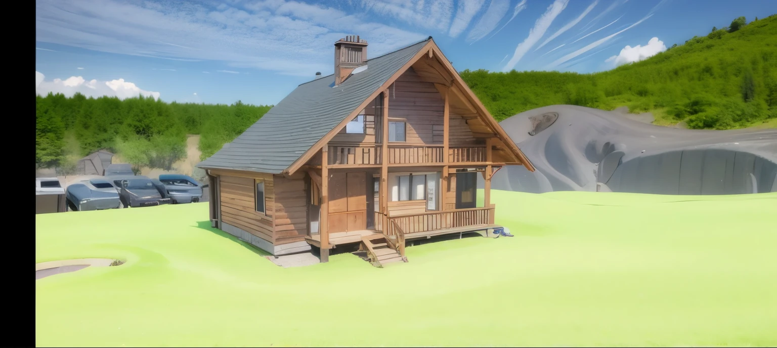 Wooden house