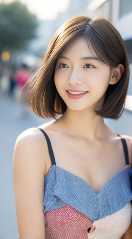 ((最hightquality、8K、​masterpiece:1.3))、focus:1.2、Perfect Body Beauty:1.4、s ass:1.2、((Layered Haircut、breastsout:1.2))、(Sateen、a street:1.3)、非Always detailed face and skin texture、Narrow-eyed、二重まぶた、Whitening Skin、length hair、(Shut up:1.3)、a smile、Pointillism techniques、 (Brilliant dots):1.2、 Optical Mixing、Playful patterns、 lively texture、richly colored、 unique visual effect、Perfect Body Beauty:1.4、Always detailed face and skin texture、Narrow-eyed、二重まぶた、Whitening Skin、length hair、a smile、Pointillism techniques、 (Brilliant dots):1.2、 Optical Mixing、Playful patterns、 lively texture、richly colored、 unique visual effect、1人、portlate、medium-long shot、Bokeh、natural soft light、Looking at the camera、​masterpiece、准确、tre anatomically correct、dtextured skin、Side Lighting、Regina Display、super detailing、high détails、hightquality、最hightquality、hight resolution、UHD、 1080P、HD、4K、8K、short-hair、studio、Beautiful collarbone、33-year-old woman、modeled、realisitic、Beautiful skin、barechested