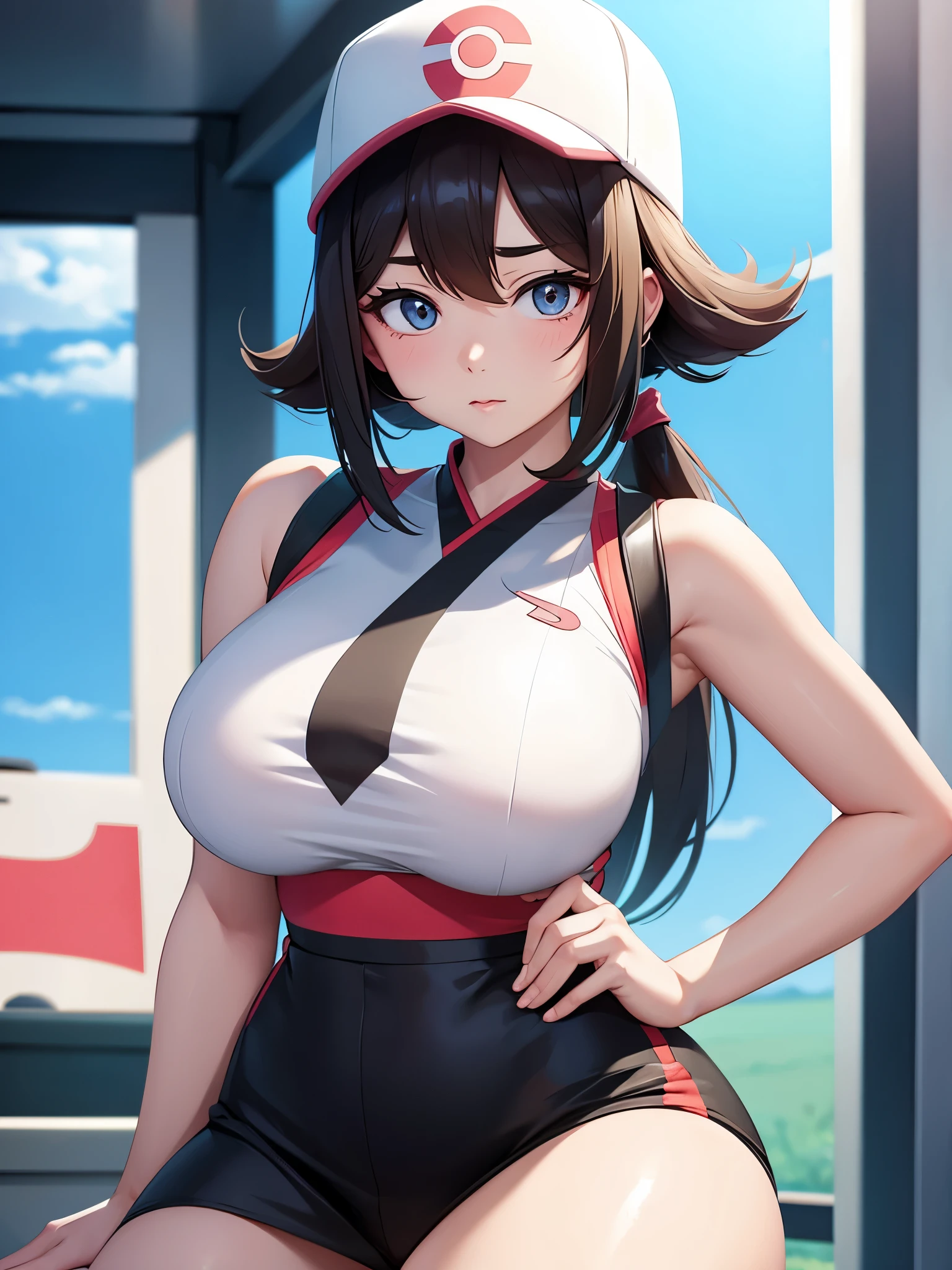 Pokémon Mingyi’s breasts are so big