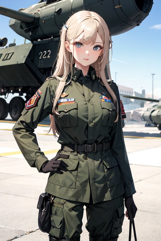 military woman