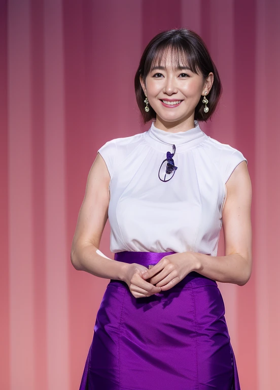 Best Quality, hight resolution, Hires, Skin definition, Detailed skin, Detailed eyes, Detailed face, 4K, 日本人A MILF, ((独奏)), (((70 years old))), (Wrinkles at the corners of the eyes:1.3), (nasolabial folds:1.3), A MILF, glamor, A sexy, Chromo-white skin, ((Shorthair)), Looking at Viewer,(((Aging skin:0.9))), ((loose muscles:0.9)), (((A slender))), (((Very large breasts:1.28))), ((Saggy udder)), (Saggy buttocks), ((Japanese Models)), 4K, (photoRealistic:1.5), Realistic, nffsw, Beautiful, Bimbo, Perfect makeup, eye make up:1.6, small diamond necklace, piercings, (((purple satin dress, pantyhose, tight skirts, high-heels))), ssmile, Public places,Full body photo,