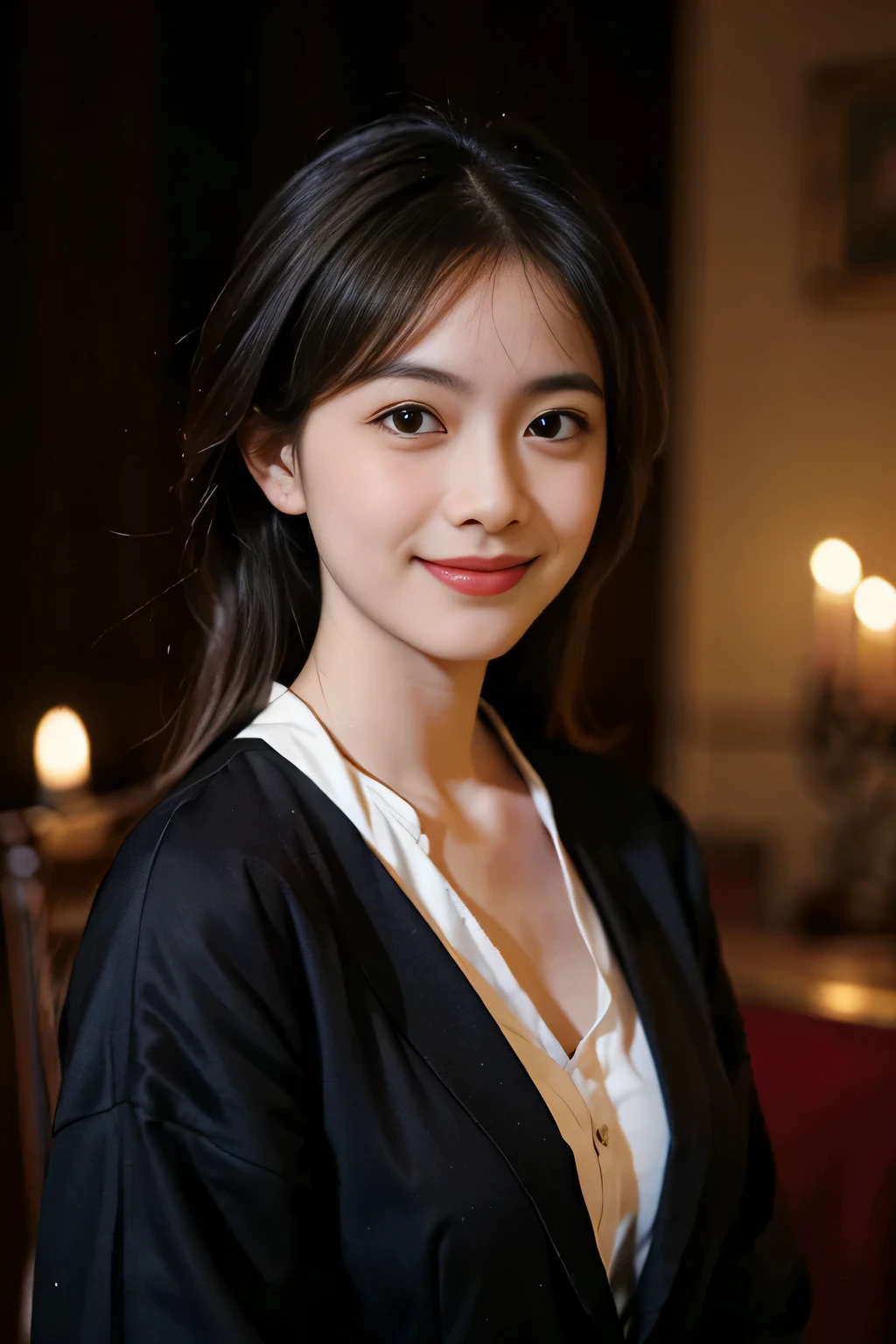 female mathematician,Ancient Greek costumes,Astronomical machinery,antique,A smile,,Sweet and seductive appearance.、Caravaggio's paintings、Chiaroscuro of Caravaggio,,Cute smile, Expression of ecstasy,erotick,A sexy