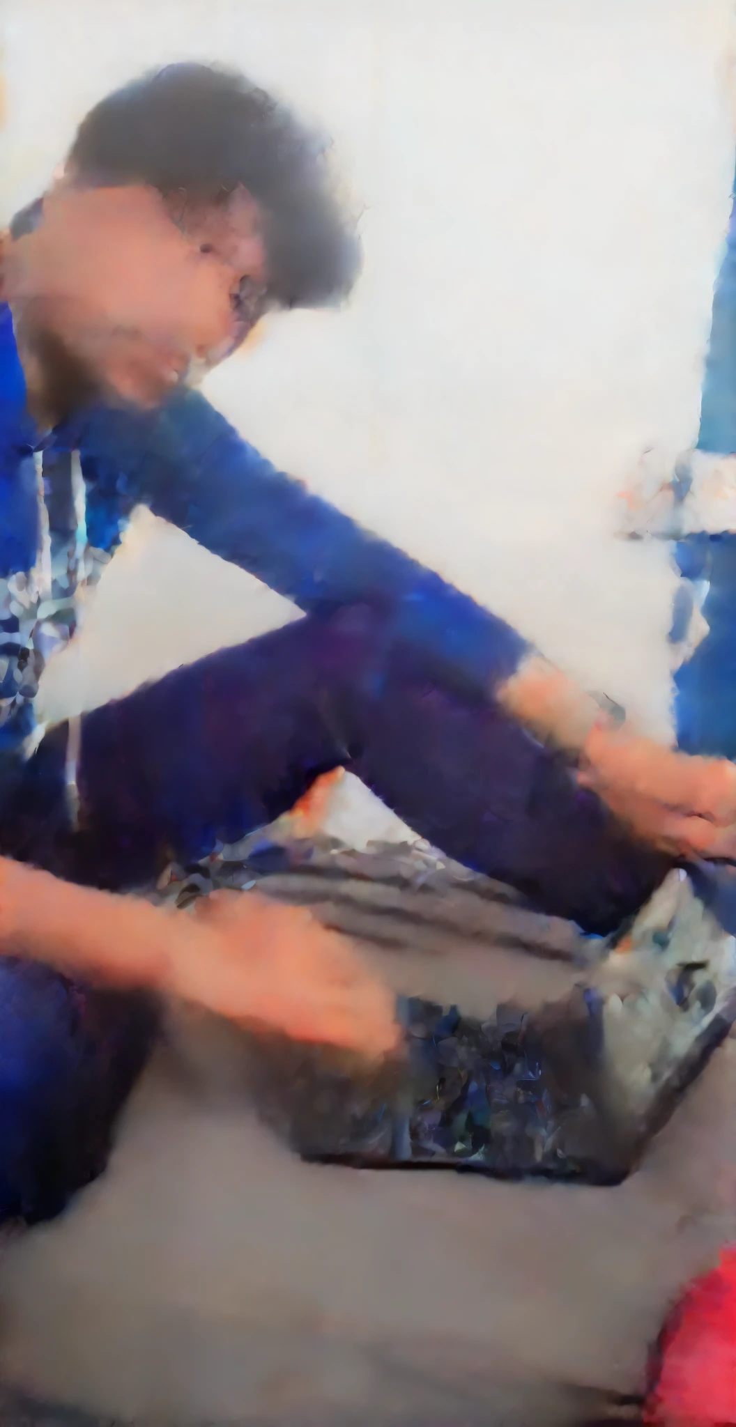 (((Realistic graphics))), (((realistic textures))), realistic face features, realistic body proportions, 1 boy, 10 years old, shaved, babyface, , round ass, black hair, blue tshirt, black adidas sweatpants, white sneakers, in classroom, hand on ass, dirty pants, mud stains on pants, too much mud on crotch, (((mud dripping from crotch))), mud dripping from pants, filthy pants, disgusting pants,