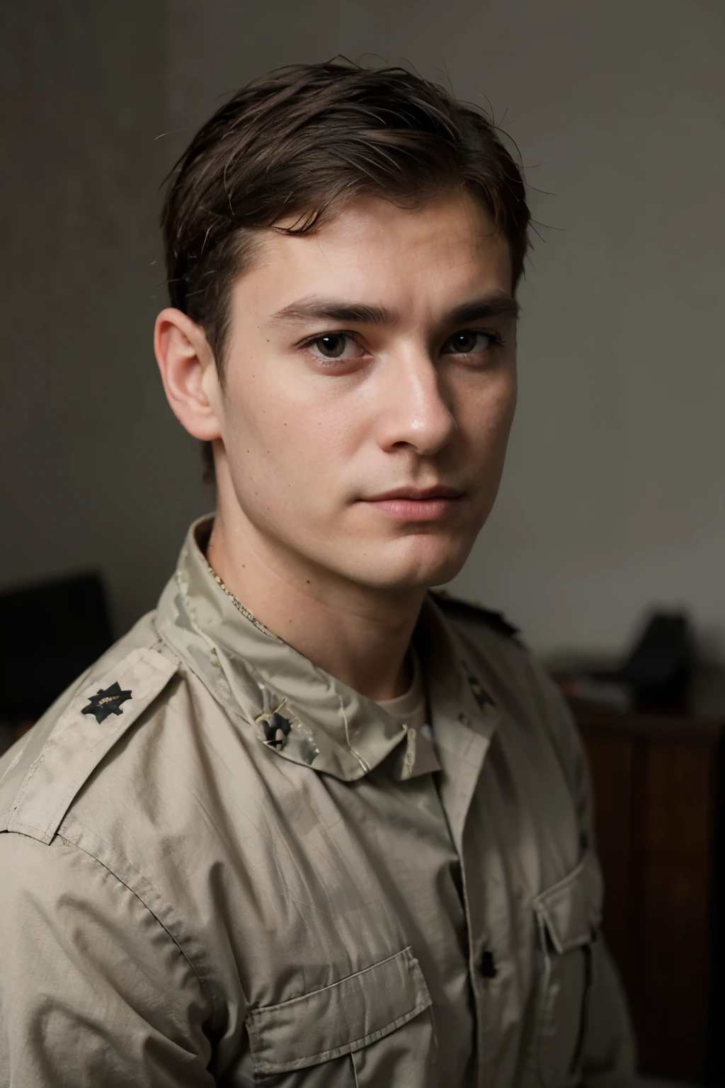 Male military officer aged 43