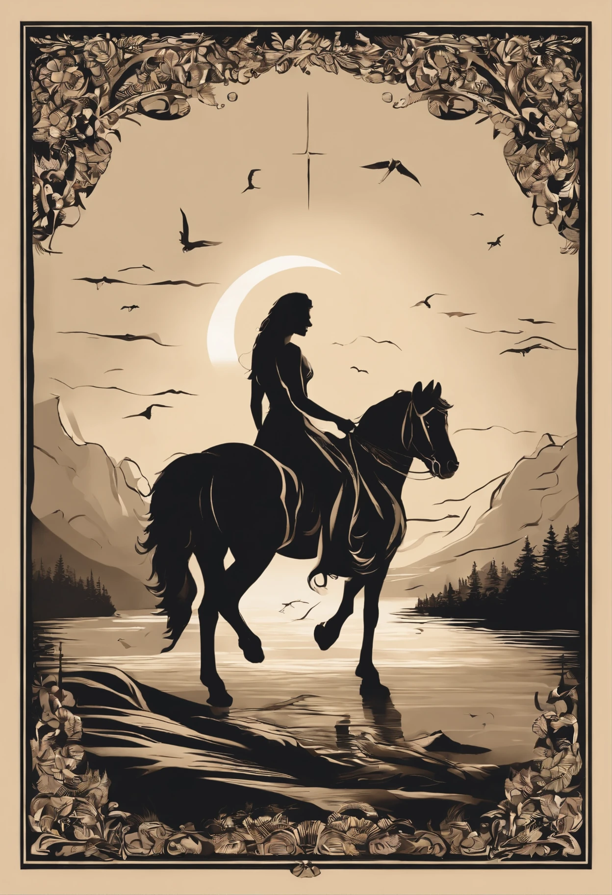 Take care, Take care,
- Protect себя, protect yourself,
When you see twilight.
- When it gets dark.
Find a secluded place before dark.
- Find a secluded place before dark.
Defend yourself, protect yourself,
- Protect, protect yours,
gal, you will lift the curse,
- gal, you will lift the curse,
The night will fly on wings.
- The night will fly in like on wings.
There's a horse on the other side of the river,
- There's a horse galloping across that river.,
A thick shadow falls on his mane.
– He has a thick shadow on his mane.
Пусть father will save his son,
It's possible, father will save his son,
From the wings, which are beating ever lower, lower.
- In front of the wings, which are beating ever lower, lower.
Leave, then go away!
- Let's, Come on, Come on!
sundial,
sundial лейтенанта,
Let them dim the lights halfway.
- Dim the lights halfway.
gal, do you have сила, do you have,
- It's possible, It's possible, You have власть, You have,
gal, you're the one,
- gal, you're the one,
Knock the monster out of the sky.
- To knock a monster out of the sky.
There's a horse on the other side of the river,
- There's a horse galloping across that river.,
She has more mane, which is difficult