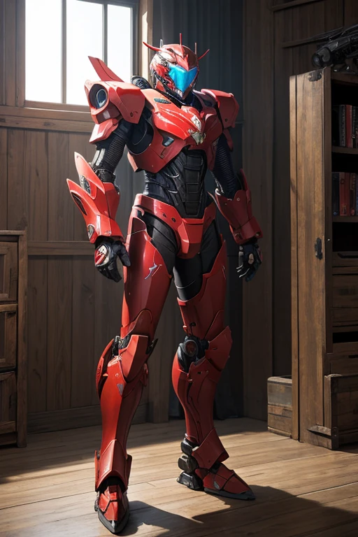 Zhonggong exoskeleton armor,Red Wings Forward Series,Light mech,Cultivation World Edition