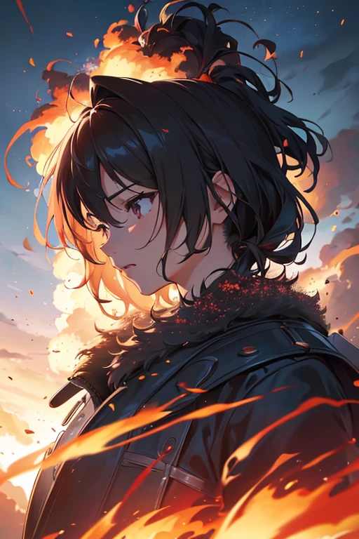 (best quality,4k,8k,highres,masterpiece:1.2),ultra-detailed,(realistic,photorealistic,photo-realistic:1.37),explosion,smoke rising,Akira's explosion,Ghibli Studio animation stills,giant explosions everywhere,explosion in the background,explosions!,Howl's Moving Castle,Howl's Moving Castle,explosions in the background,Howl's Moving Castle,Moving Castle,explosions all around,big explosion,animation movie stills,anime movie stills