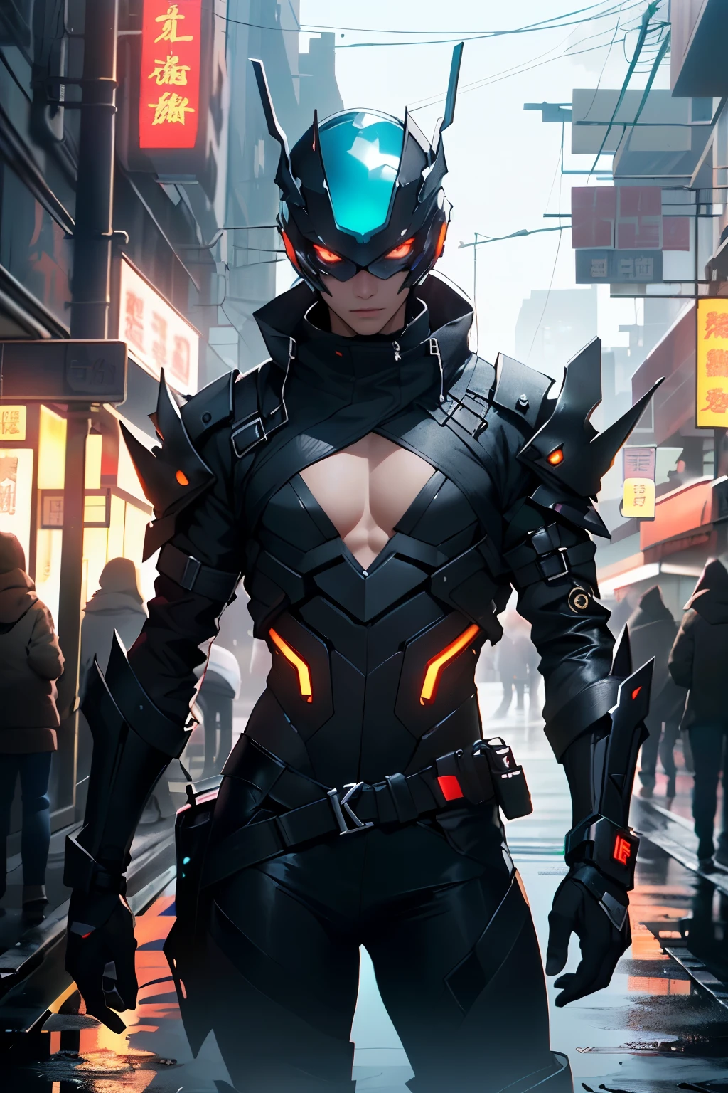 mtu:1.5,1 mtu,cyber punk perssonage,(((1mtu))),((mtu with messy 红色's the hair))),
(((1male people,mtu:1.5,handsome mtu,male people,male people gender:1.5,male people focus))),macho mtu,
((messy 红色's the hair,黑暗's_红色's_the hair,detailed the hair,highly detailed the hair,红色's the hair,the hair over one eye:1.2,dyed interior the hair,colo红色's inner the hair)),(((Glow skin:1.5,晒黑's皮肤,Brightens skin: 1.5,The skin is tanned,has cleavage光泽's皮肤,very has cleavage光泽's皮肤,闪亮's身体,发光's皮肤))),(((黑暗's_红色's_The eye:1.2))),intricate The eye,beautiful detailed The eye,symmetrical The eye,((mtu chest)),英俊's脸,((musculous)),(((详细's脸))),
's外观,NSFW,
((('s))),黑暗's pantulge in pants)),((garments, (cyber punk perssonage牛仔_has cleavage:1.2))),(wearing a suit,The clothes ar),(cyber punk perssonage枪套,obi strip),((湿The clothes ar,复杂'sgarments,复杂'sThe clothes ar)),
(疯狂's姿势:1.0),focused only,(('s微笑,'s眼神)),(cente红色's,Scale to fit the dimensions,the rule of thirds),
夜晚's海边cyber punk perssonage城市, with bright neon signs and 黑暗's stormy clouds and puddles, scenecy:1.25,
A high resolution, Focus sharp, (ultra - detailed, The is very detailed), (逼真's艺术品:1.37),(The is very detailed CG unity 8k wallpaper),((Synthetic wave background theme)),(((鲜艳's色彩))),(错综复杂's背景),(tmasterpiece),(最好's质量),