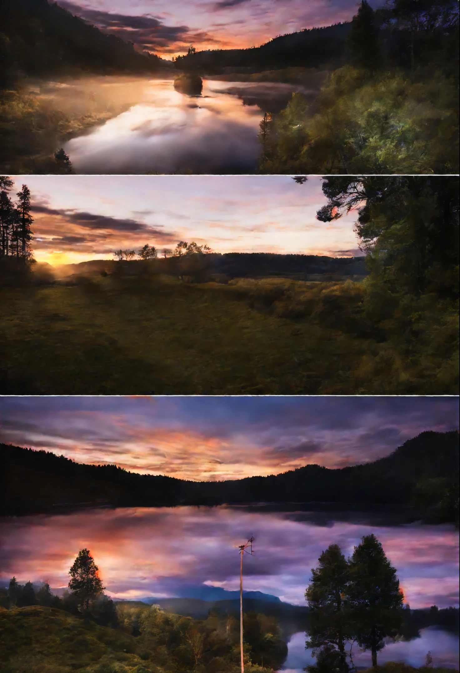 When you see twilight.
- When it gets dark.
Find a secluded place before dark.
- Find a secluded place before dark.