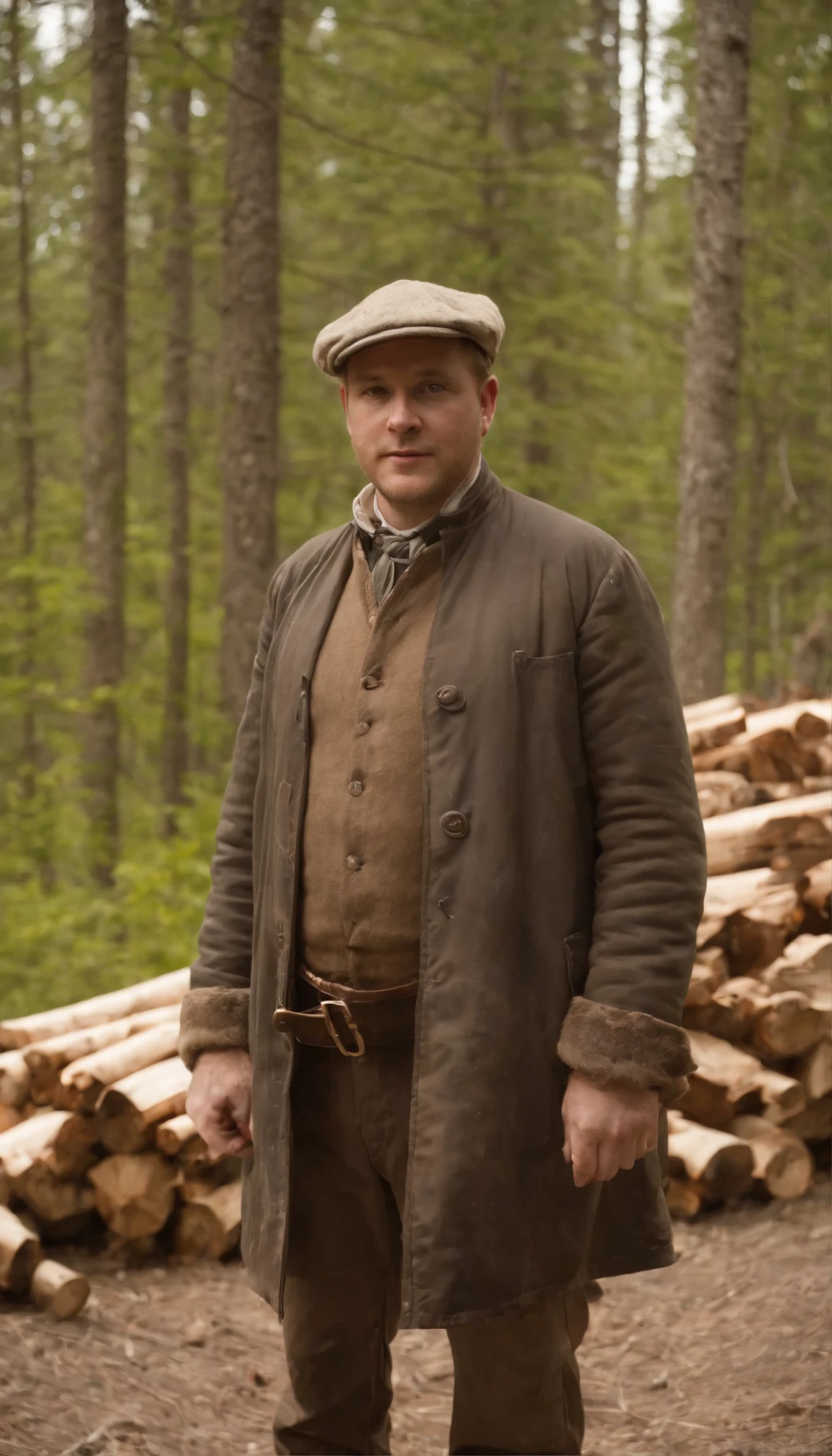 Barron Lachlan Alden holds the remote wilderness territory of Kalkaska County as steward for an absentee land speculation company based in Detroit and funded by eastern industrialists. He administrates affairs of the sparse hunting camps and isolated colonists from the main trading post Torch Lake - a modest fortified longhouse with plantation array along the shoreline improved by company lumber crews to facilitate timber exports.
Having never been beyond sight of his laird’s northern Scottish castle ruins growing up one of twelve siblings, adolescent Barrett Alden left impoverished tenancy for British Army service in India, then answering a recruitment broadside for armed escorts of merchant shipments destined across Lake Huron. He switched north shore lake livery contracts periodically before assuming the overwintering timber camp manager post at Torch Lake where he makes and enforces laws for hundreds of miles about with a bare few dozen temporary lumberman to back him.
Unlike other landed nobility who remain loyal to their liege out of mutual debts, Baron Alden holds allegiance very loosely to any flag beyond opportunities to retain an orderly fief profitable to his employer and safe for folk choosing to dwell within their bounds of dominion - no matter how distant metropole authority grows with each passing season as cut timber depletes and crews pull out for fresher stands ever northward.