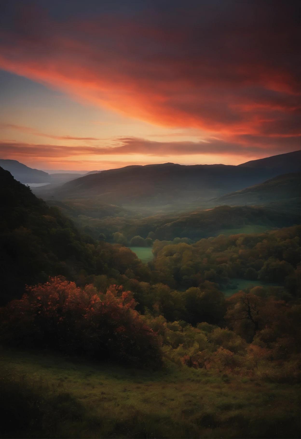 When you see twilight.
- When it gets dark.
Find a secluded place before dark.
- Find a secluded place before dark.