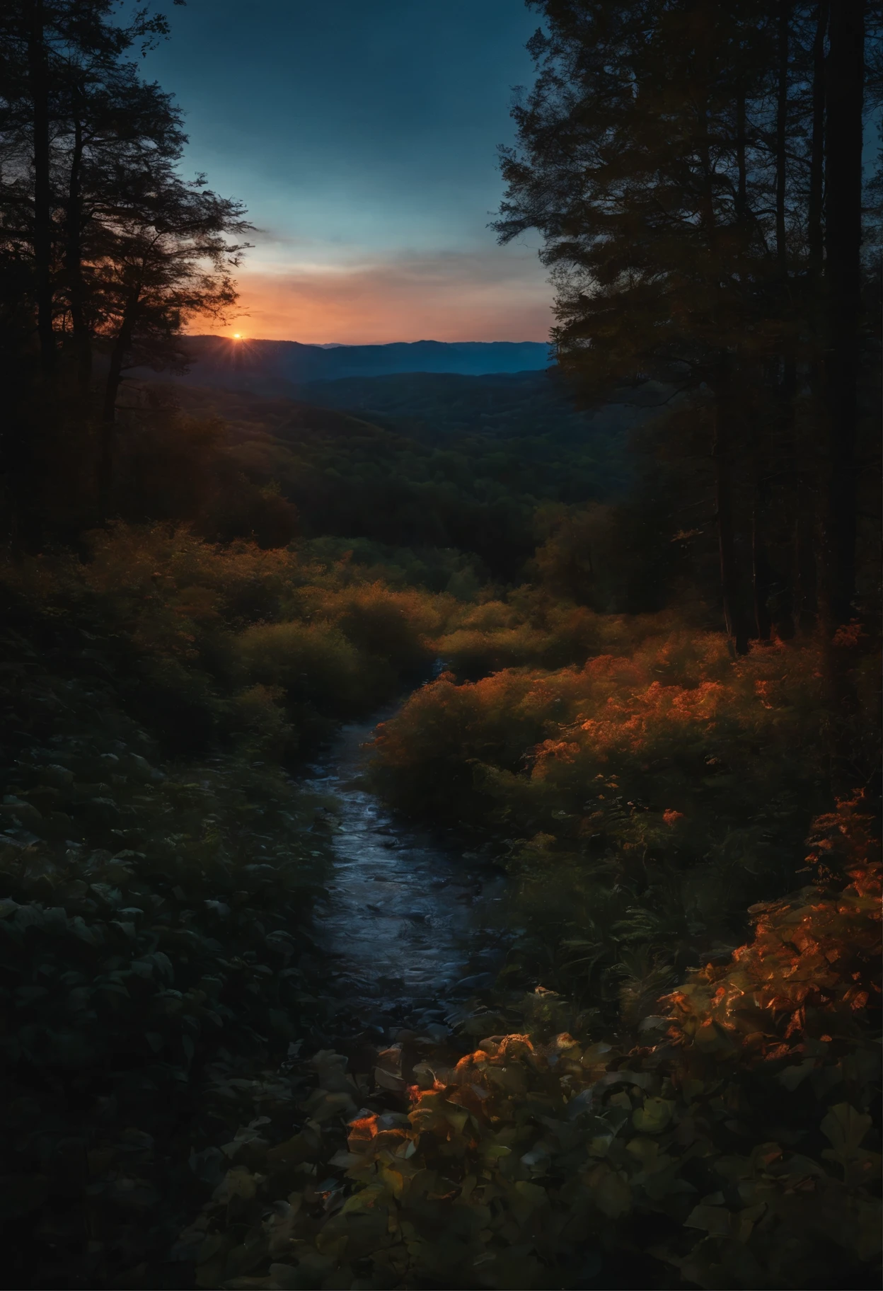 When you see twilight.
- When it gets dark.
Find a secluded place before dark.
- Find a secluded place before dark.