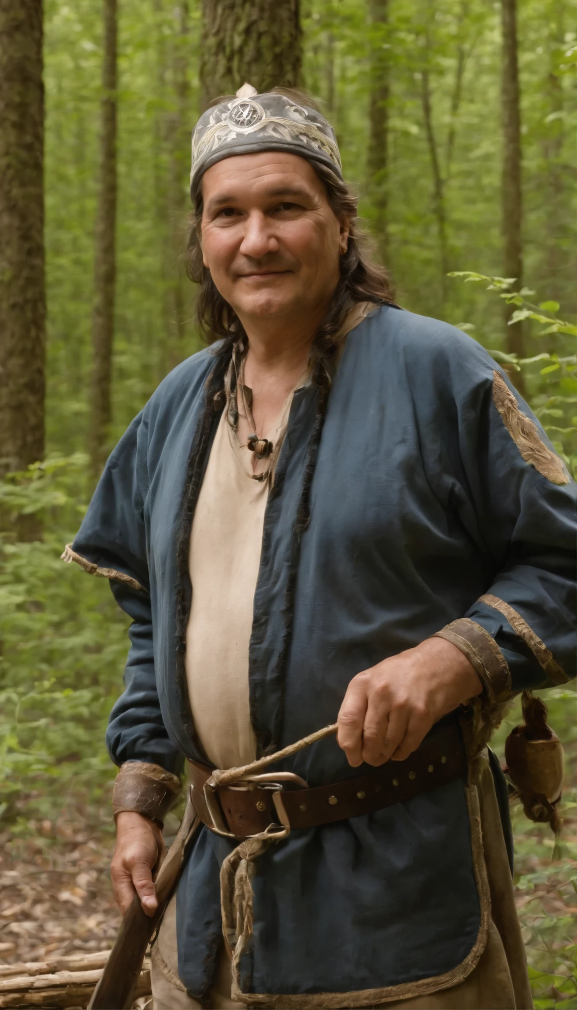 Baron Etienne Marinette presides over the heavily wooded Menominee County frontier from his formidable timber citadel known as Fort Menomin. His family has governed this territory contested by industrialists and displaced indigenous bands since his grandfather Louis Marinette established an early 19th century fur trade outpost that grew into a lumber town along the strategic river.
Seeing fortunes rise and fall in timber, Baron Marinette now focuses efforts on rehabilitating war-torn lands by facilitating Native tribe resettlement on ancestral grounds to rejuvenate habitat and traditional lifeways disrupted by clear-cut desecration. He believes healing the land requires reconciliation and pathway for First Men to teach transplanted Europeans to live interdependently with nature’s limits rather than seeking always to harness solely for consumption's appetite.
This progressive approach draws criticism from Detroit lumber tycoons and Chicago speculators. But leadership of regional Ojibwe and Winnebago support Baron Marinette’s vision to balance productivity and preservation. They share seasonal bounties from the forests, rivers and marshes with Marinette's table and his people in a mutually nourishing cycle.