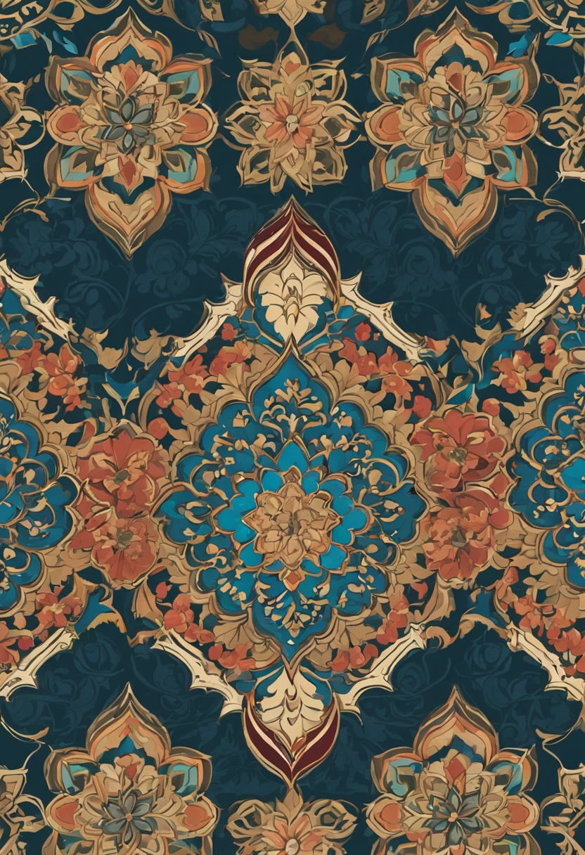islamic art pattern wallpaper pattern, seamless pattern