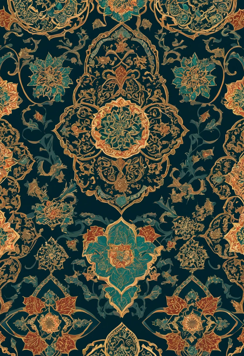 islamic art pattern wallpaper pattern, seamless pattern