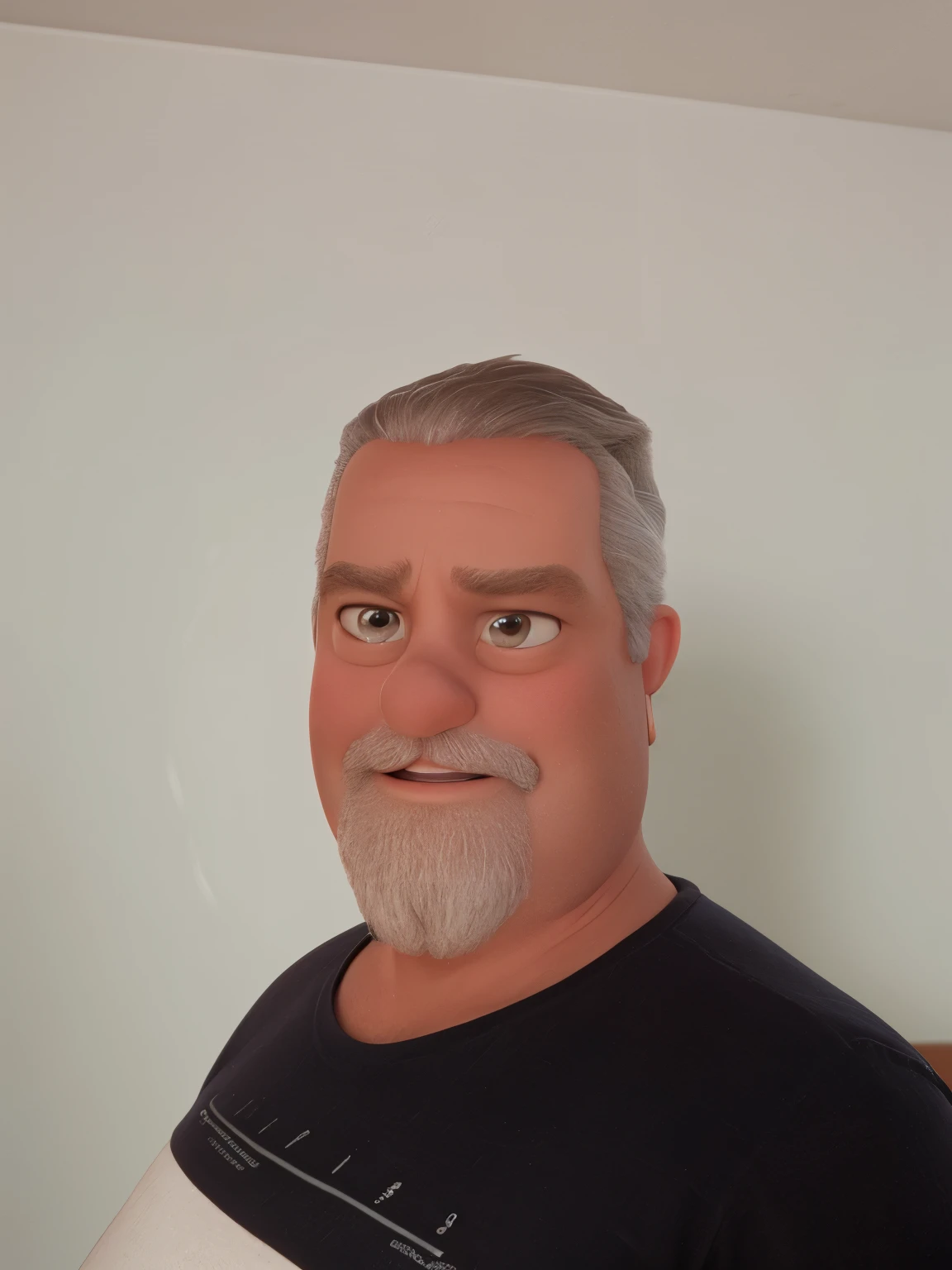 crie imagem: A realistic Pixar-style 3D animated version of myself.
Cabelos longos, olhos castanhos, segurando
um microfone: