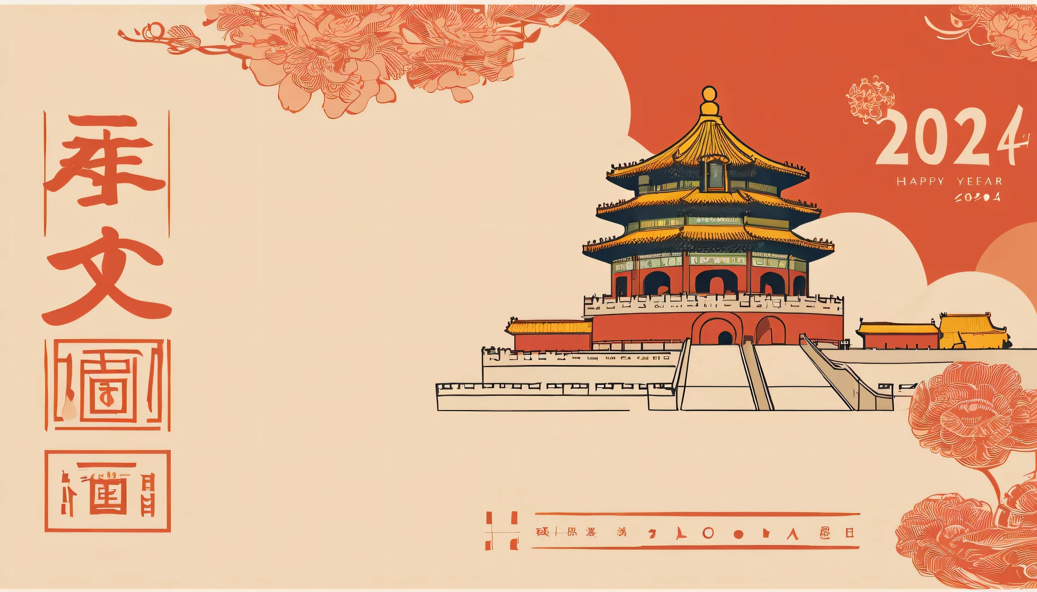 Masterpiece, In front of the Forbidden City, ren dressed in festive costumes cheered,(suns:1.5),Lanterns,Red flags flying,National Day atmosphere,In the style of paper art, painting of beautiful, A very complex masterpiece, Painted metal, A masterpiece of beautiful intricacies, multi-layer, mysterious