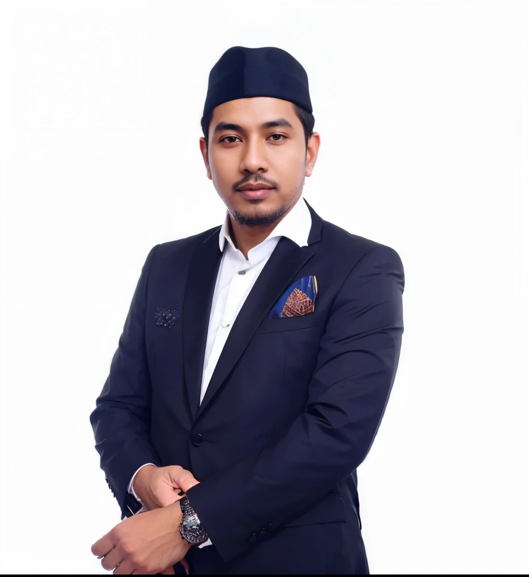 a close up of a man in a black suit and a black hat, saadane afif, mohamed chahin, ramil sunga, raden saleh, inspired by Basuki Abdullah, ceo, ismail, eliran kantor, by Basuki Abdullah, emir, riyahd cassiem, h. kyoht luterman