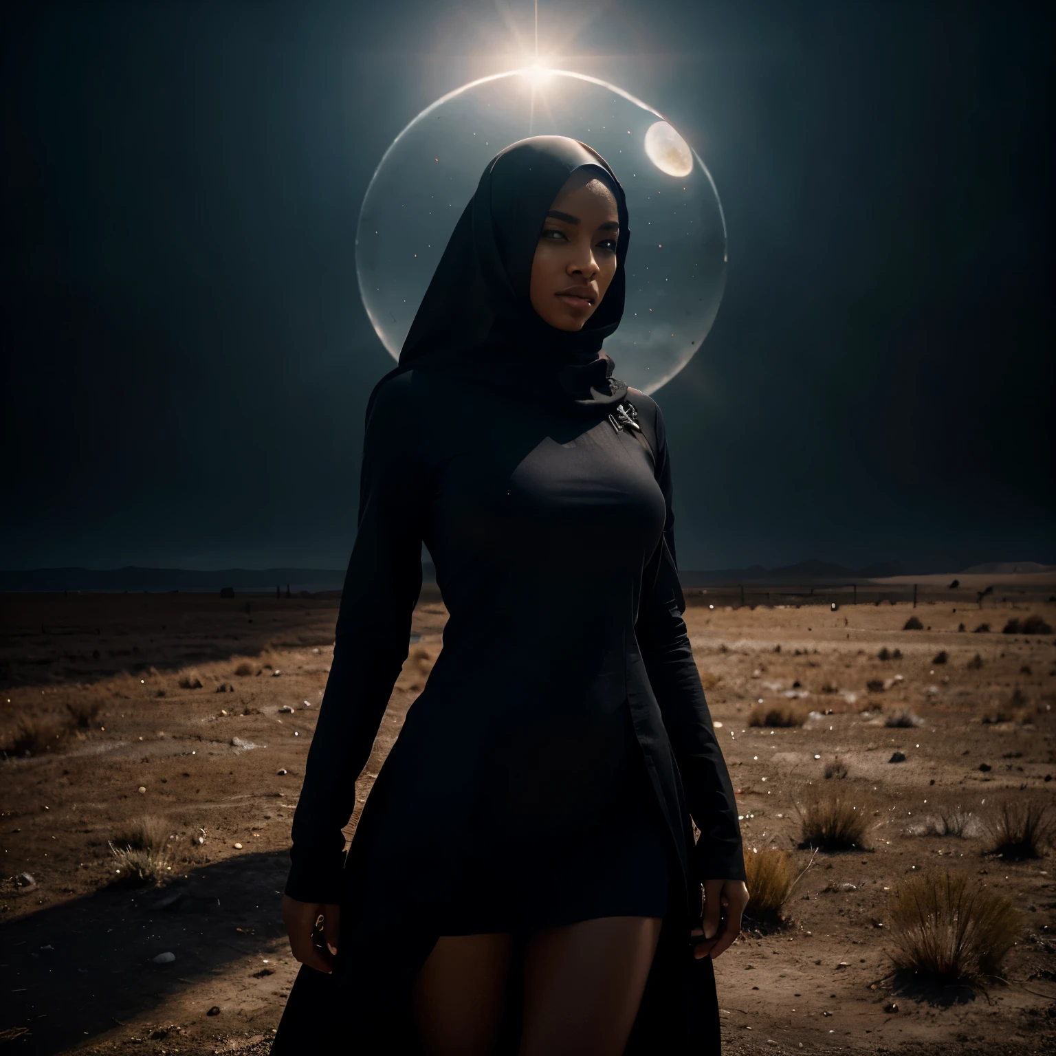 Erykah badu, driving through the universe unspelling people with healing music