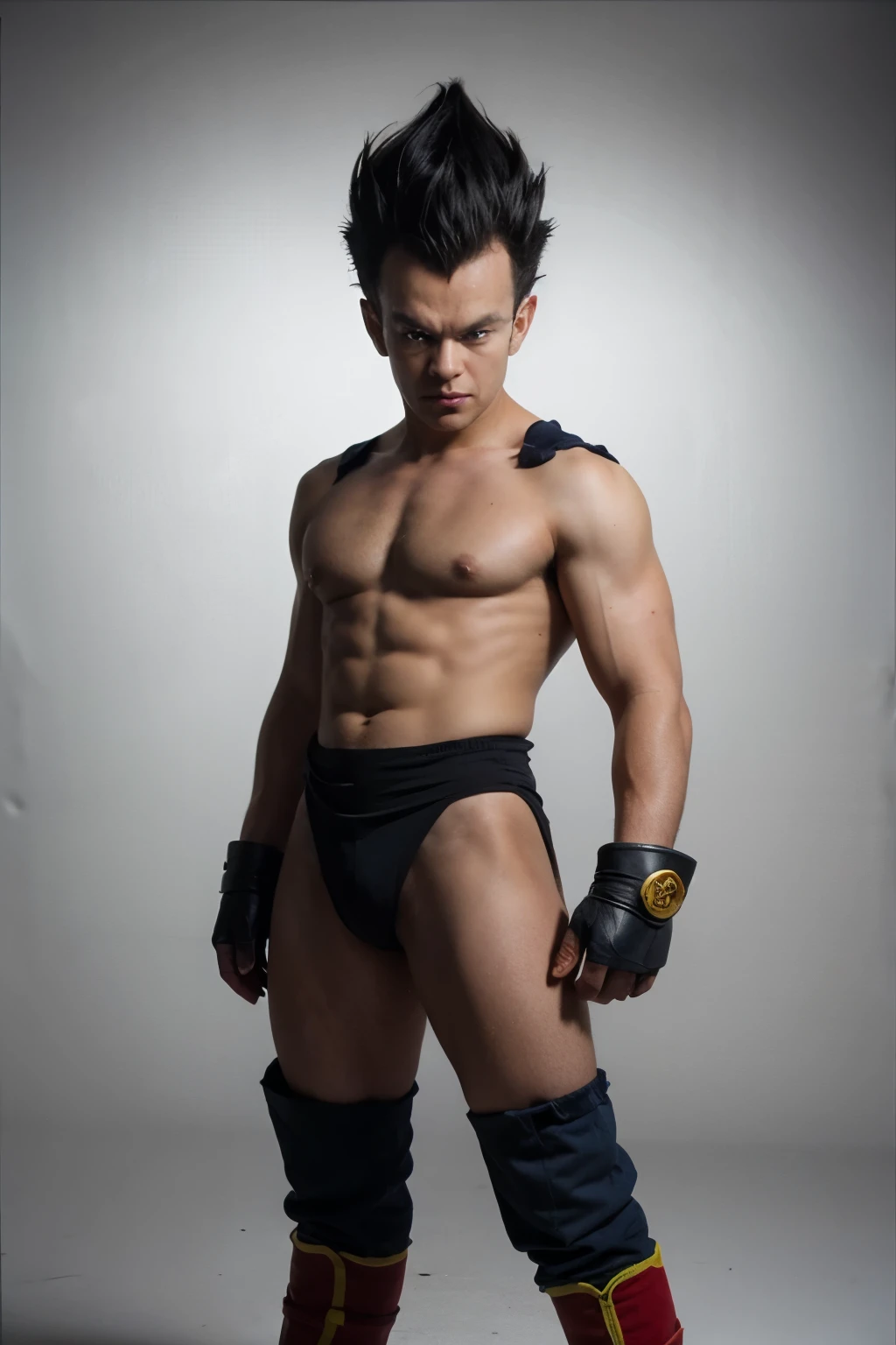 Vegeta from dbz comic style