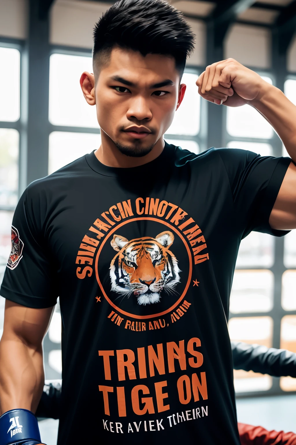 Make a shirt with a panther