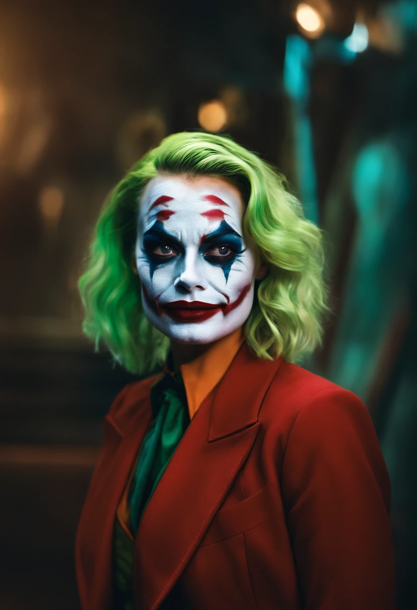 Margot Robbie as the joker