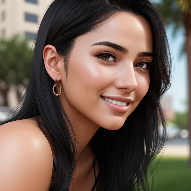 mature female, 22 year old, black hair, latinawoman, multiple views, zoom out, happy, cute, cool, flirty look, realistic hair, green eyes, show ass, sexy pose, medium build, Big ass, sexy clothing, open clothes, masterpiece,ultra high res, (photorealistic:1.4), raw photo, ultra realistic, detailed background,refined, detailed, realistic face, detailed face, realistic skin,(RAW photo, best quality), extremely detailed, CG, unity, Amazing, finely detail, light smile, extremely detailed CG unity 8k wallpaper, huge filesize, ultra-detailed, highres, absurdres, soft light, arizona, Bull ring, snake bites, industrial piercing, Defined Jaw, and Latina eyes, pheonix, unqiue, abudant lighting,