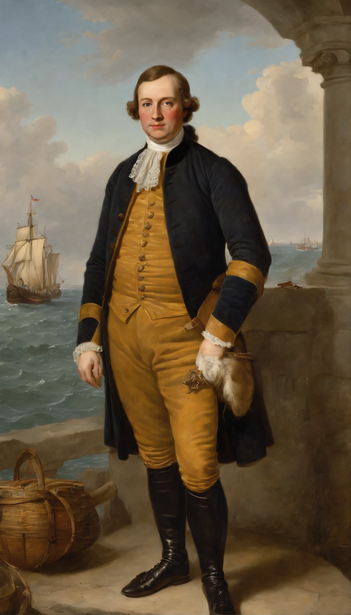 (Person) portrait of His Esteemed Grace Duke Maximilian ‘Straits’ Monroe IV presides over the Cheboygan domain encompassing Lake Huron nearshore waters teeming with whitefish and sturgeon, densely forested interior acreage ripe for timber harvest rush fortune, and his handsomely appointed Harbor Hall stone manor house overlooking the strategic Mackinac Straits passageway linking upper and lower Great Lakes shipping lanes.
The Monroe dynasty claim privileged descent from elite Palatinate Reformed Protestant nobility holding hereditary Electoral Prince Governor imperial state posts answerable only to the Holy Roman Emperor back in splintered 16th century western Germanic borderland fiefdoms continually overrun by warring French Valois and Hapsburg dynastic armies fighting counter Reformation Catholic reactionary wars stoked by Papist fanaticism in league with manipulative Venice banking houses and Florence monied merchants guilds. Ongoing loyal service defending middle realm division of powers granted extensive land rights in the fertile Rhine Valley bestowinggenerations of tranquil wealth rendered by tenant farmer harvest tributes and river barge conveyed trade goods shipped through Hanseatic League member ports.
As era dynastic religious wars shifted toward competition colonialism stoked by advances harnessing oceangoing powered sail technologies enabling reliable transoceanic trading opportunities, a 1704 family naval alliance saw Monroe heir apparent Maxwell I dispatched across the Atlantic oversee New France Gulf of Saint Lawrence cod commodity export back to European consumers while importing grain harvest yield, premium furs and first harvest indigenous corn, squash and bean delicacies from Acadian settlements bordering Colonial Massachusetts Bay and Nova Scotia charter company land claims on behalf of investors in London and Amsterdam commodity produce wholesale markets.
Now entering his sixth decade overseeing the Cheboygan Straits passage strategic