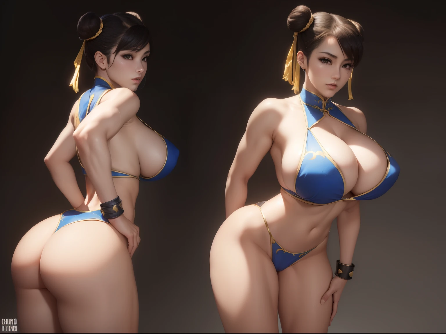 (((chun li))) ((de streetfigther)) (((enormes tetas)))((8k))),((cuerpo completo))(((Amazing tits)))caliente, hermosa,((Hornie)), 8k, hiperrealista todo como un motor irreal trazado de rayos render ((estilo humano hiperealista)),(((Empty dark background))). hiperrealista todo como un motor irreal trazado de rayos render estilo humano realista ,(((Empty dark background)))., Suavemente iluminado, Intimo exquisito detalle, foco nítido, intrincadamente detallado, rewarded photography, small-catchlight, bajo contraste, alta nitidez, facial-symmetry, profundidad de campo, cinematic background, Renderizado del motor irreal, Imagen central, dream-like, Suavemente iluminado, intimo, imagen de cuerpo completo ,cuerpo completo,((tetona)),((piernas torneadas)) perfect ass ecchi