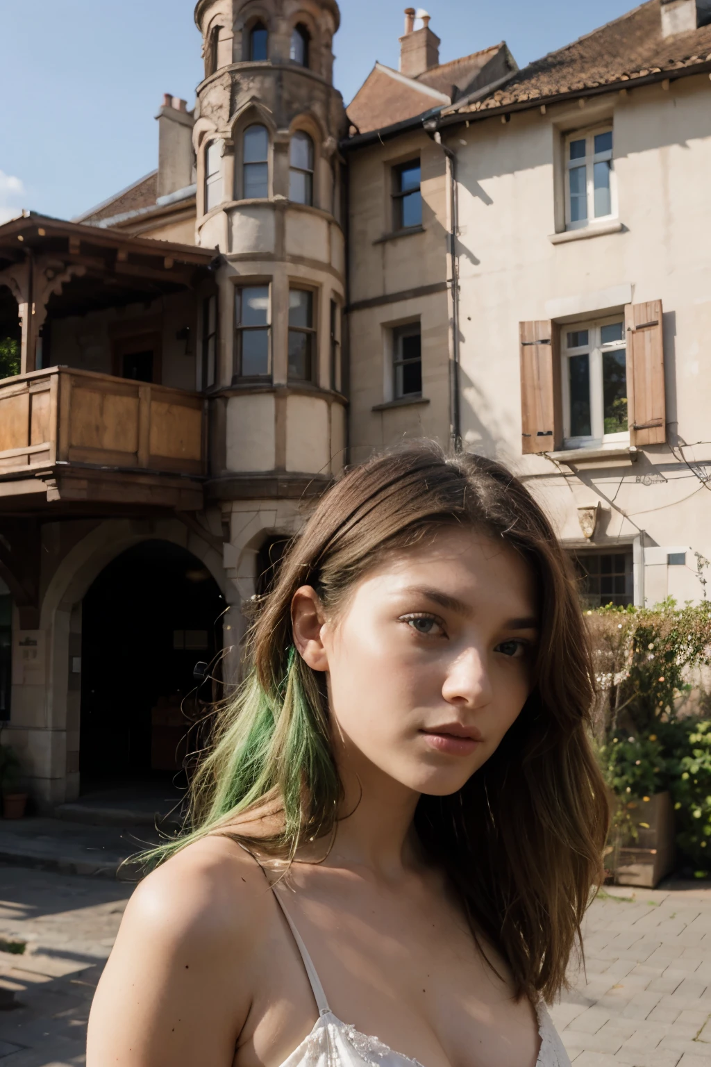 Green blonde opera house
