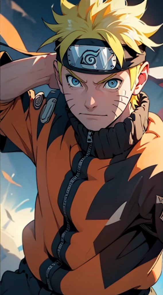 Naruto, Naruko Mobile Wallpaper,Tema negro