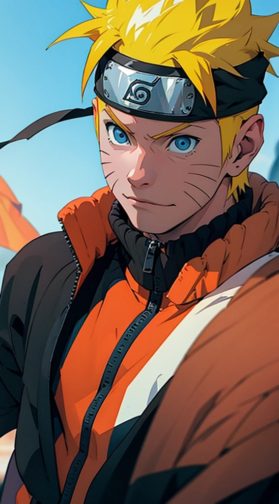 Naruto, Naruko Mobile Wallpaper,Tema negro