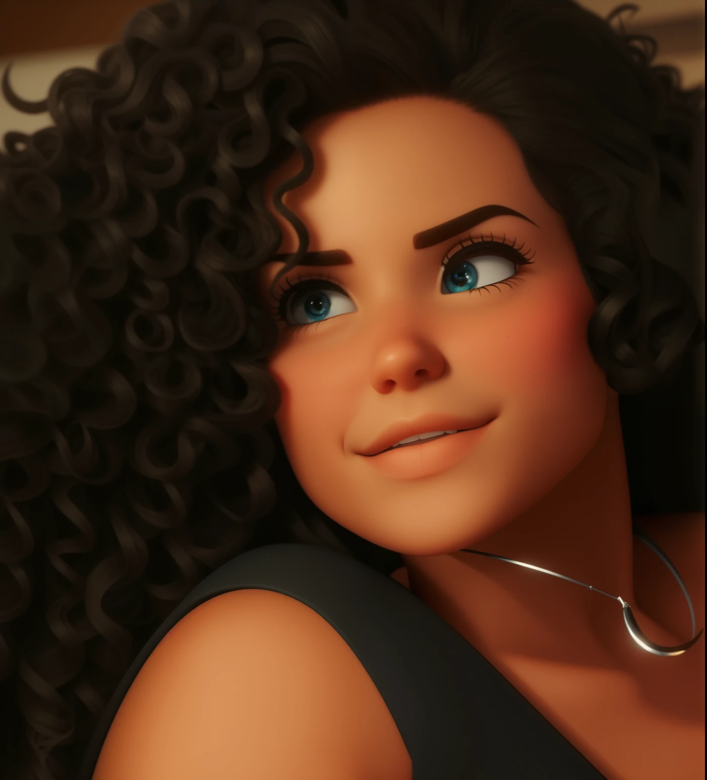 A Disney Pixar-style family, alta qualidade, melhor qualidade