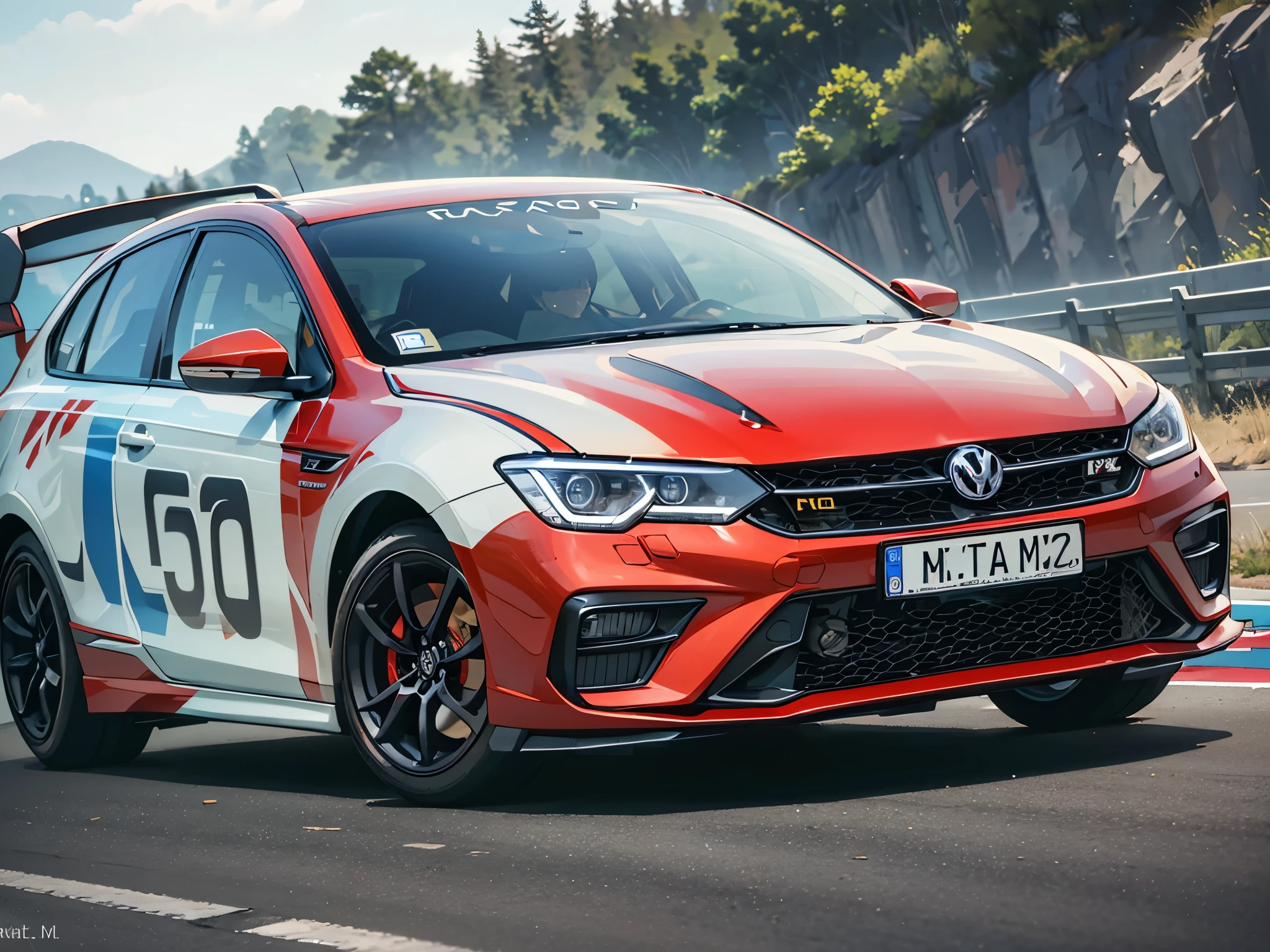 volkswagen gol race in nurbugring --auto --s2