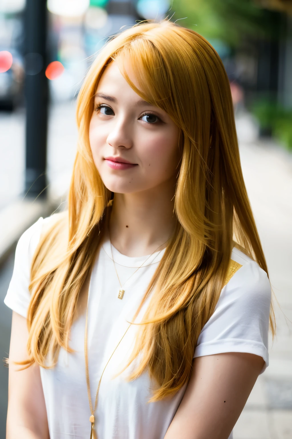 golden hair