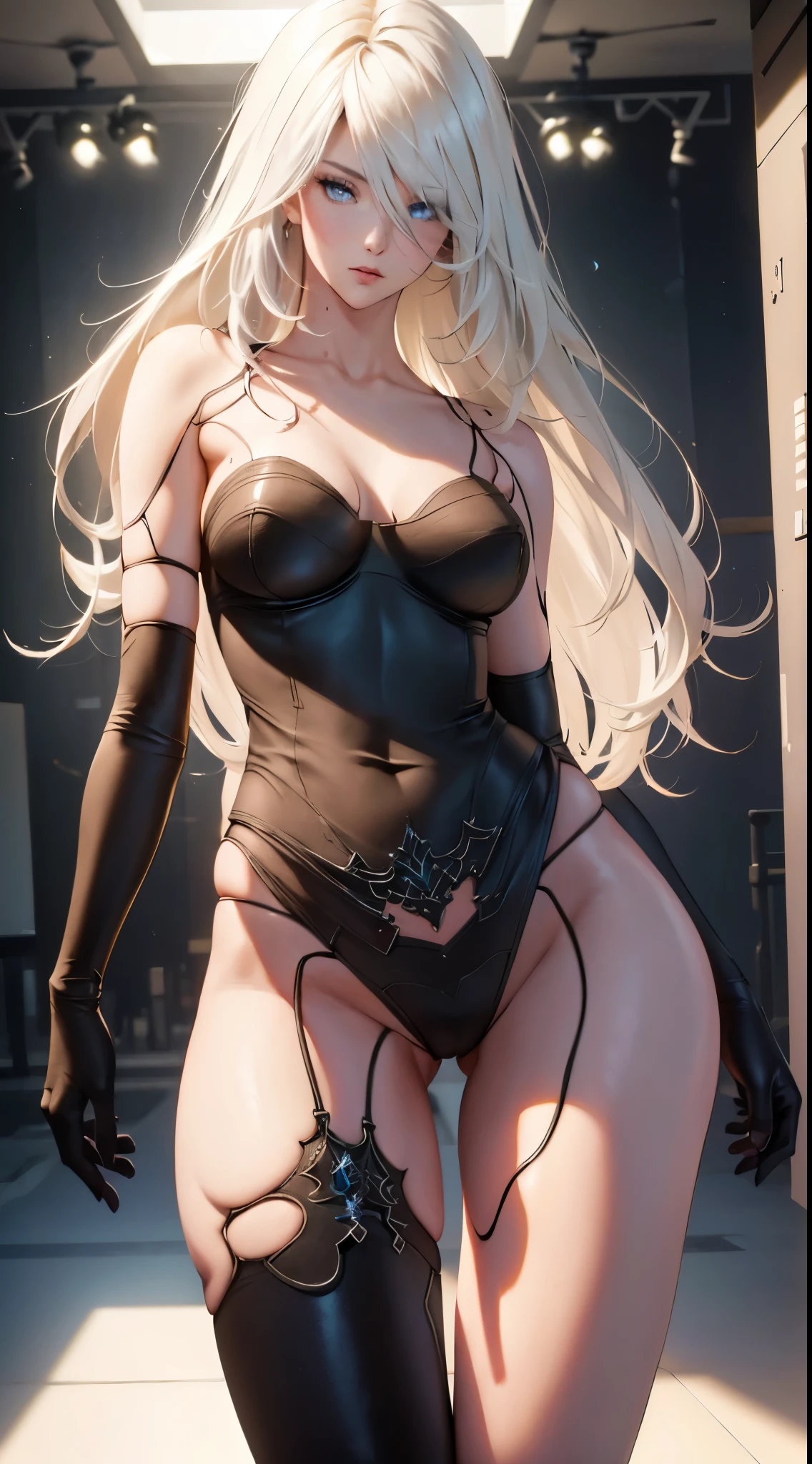 (twoattractivegirls,beautifulmodellooks,largebreasts,longlegs,sharpdetailedfaces,passionate,standingoppositedirections) (bestquality,4k,8k,highres,masterpiece:1.2), ultradetailed, realistic:1.37, HDR, studio lighting, physically-based rendering, vivid colors (portrait, fashionphotography) (warmtones, softlighting)