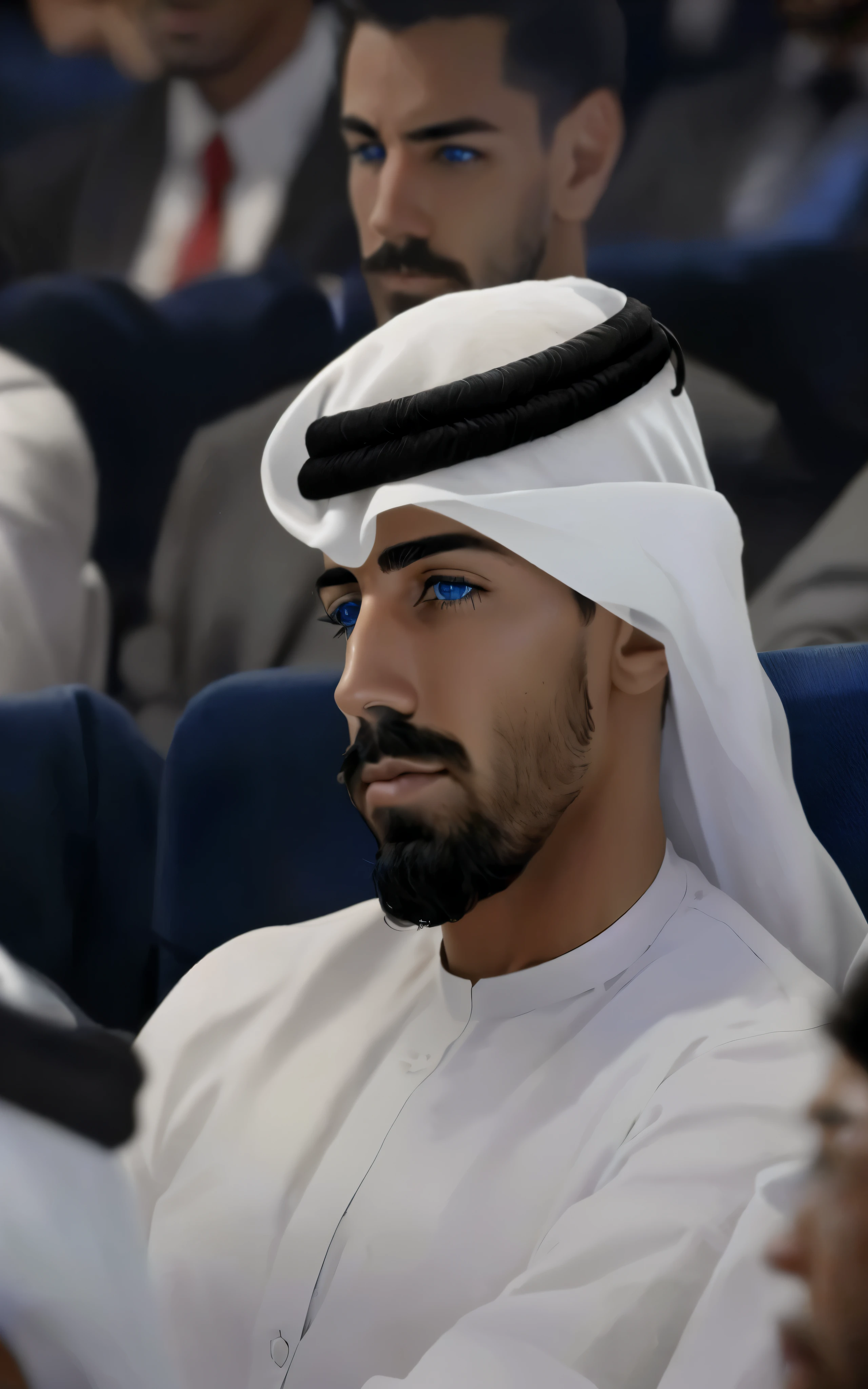 faaris azura sitting in a chair with a cell phone, handsome faaris azura, dubai, handsome blue eyes faaris azura, taken in the early 2020s, arab faaris azura, photo from 2022, faaris, serious focused look, blue eyed faaris azura, contemplating