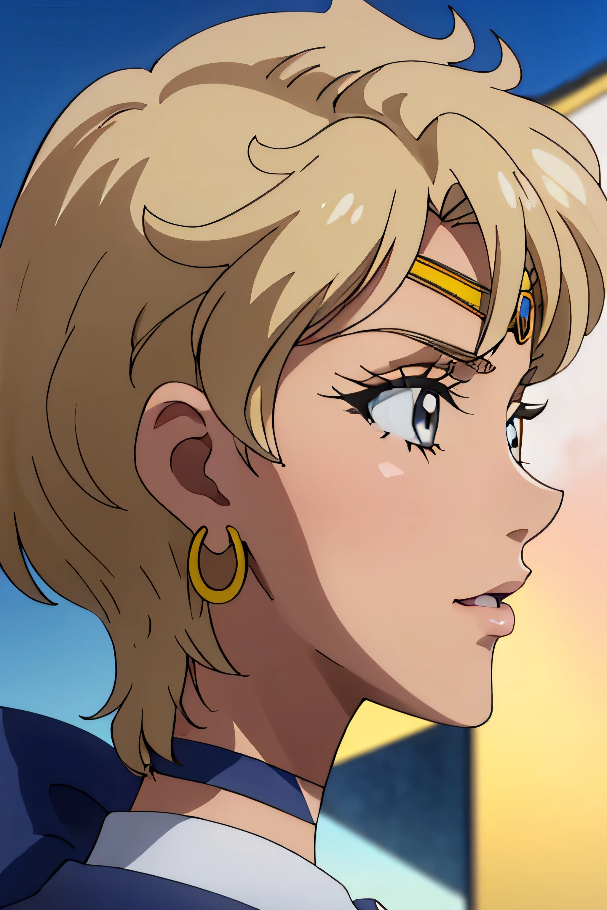 (La mejor calidad:1.1), (Obra maestra:1.4), (absurdos:1.0), retrato, primer plano,1girl, Marinero Urano, KizukiAi, Mujer madura, small breasts, aqua eyes, cabello rubio, Uniforme Sailor Senshi, Collar de marinero, arco de pecho, Arco trasero, Falda suplicante, Guantes blancos de codo, big booty, Ultra minifalda , jewely, Pendientes,, en postura de espalda, Show off your loot, Backwards, no thong big booty, Ultra minifalda ( Postura de la espalda, Backwards, Show off your loot) (Postura de la espalda) CAMERA FROM BOTTOM TO UP FIRST BOOT