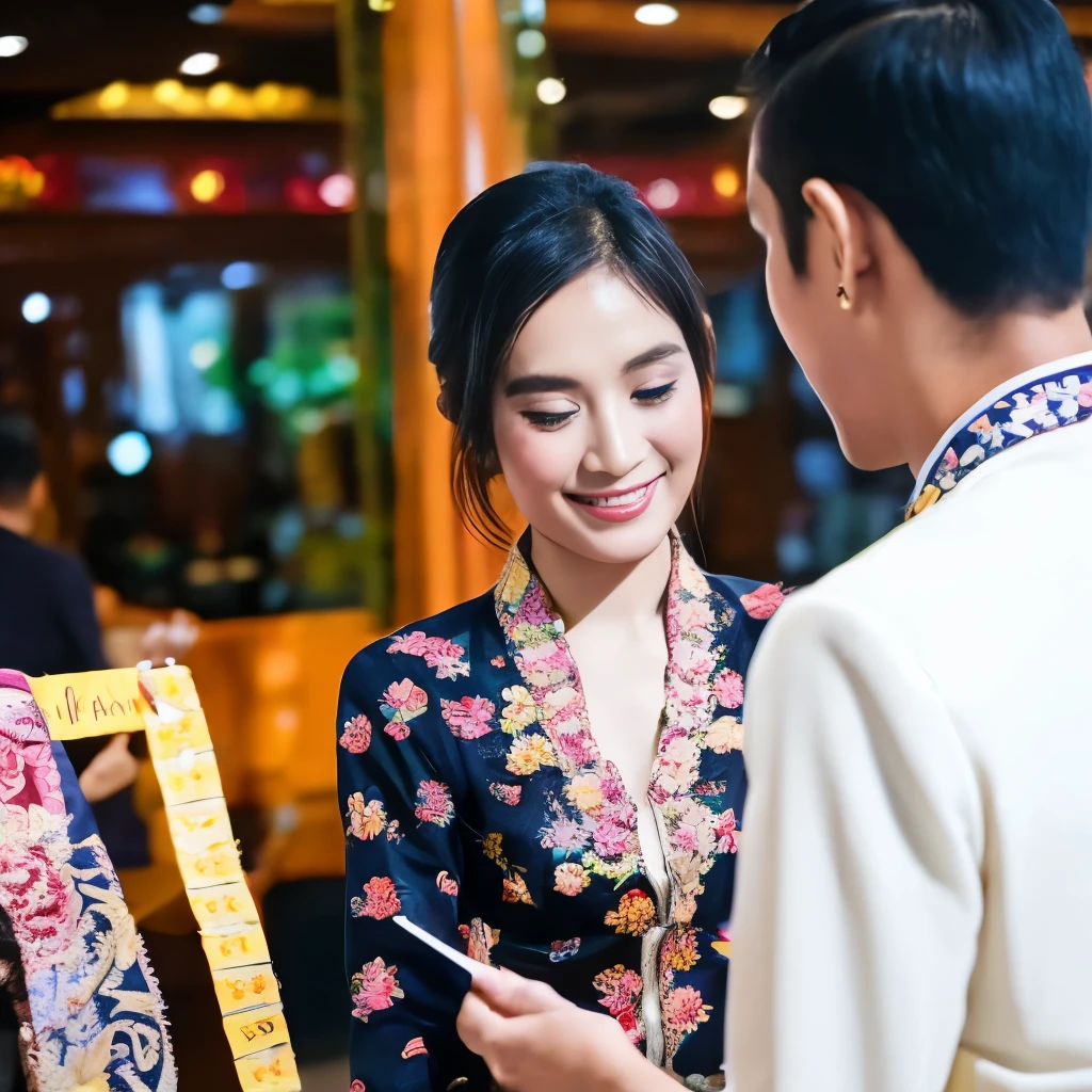 a group of women in kebaya posing for Miss Kebaya beauty contest, pose(arms up + happy), pose, 3 / 4 pose, posse features, 8 k uhd poser, photoshoot poses, portrait pose, various poses shooting photos, pose model, various pose, t pose, anime pose, pose 4 of 1 6, poser, posing for poster photography