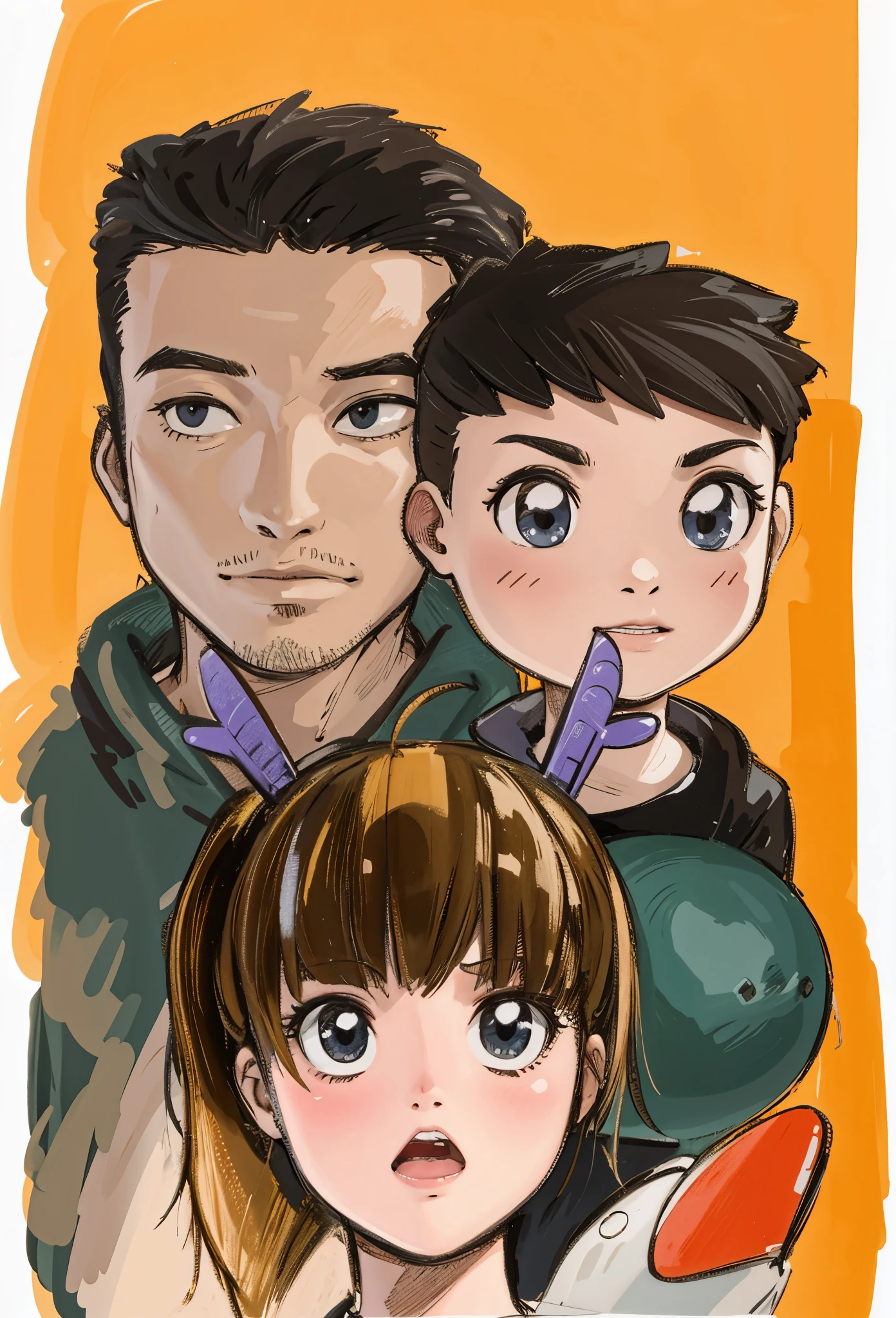 ((tmasterpiece)),(((Best quality at best))),((ultra - detailed)),((illustratio)),
