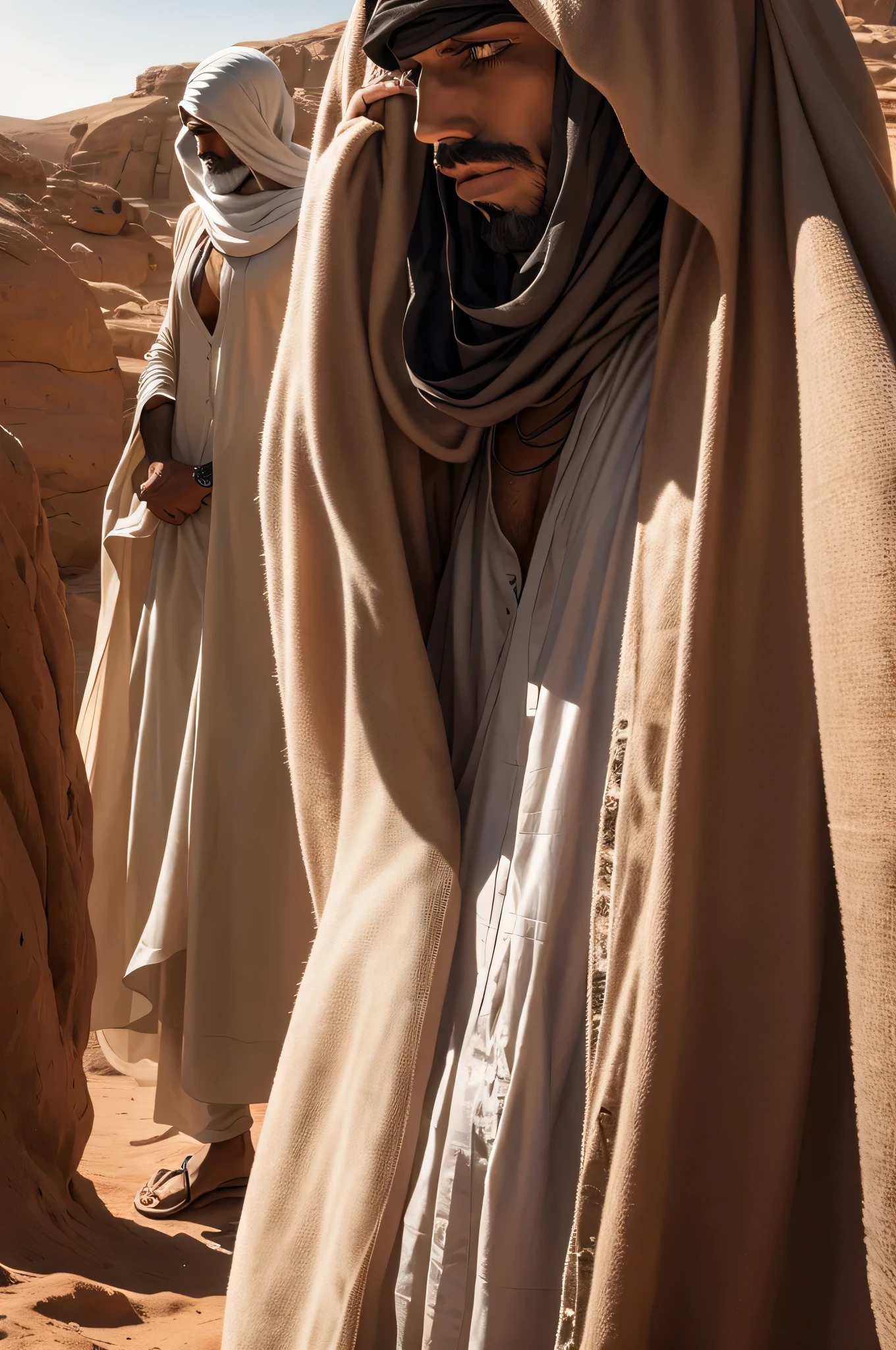 faaris azura, arabic, arab, thobe, keffiyeh, faaris azura, model, turban, desert, UAE, long distance