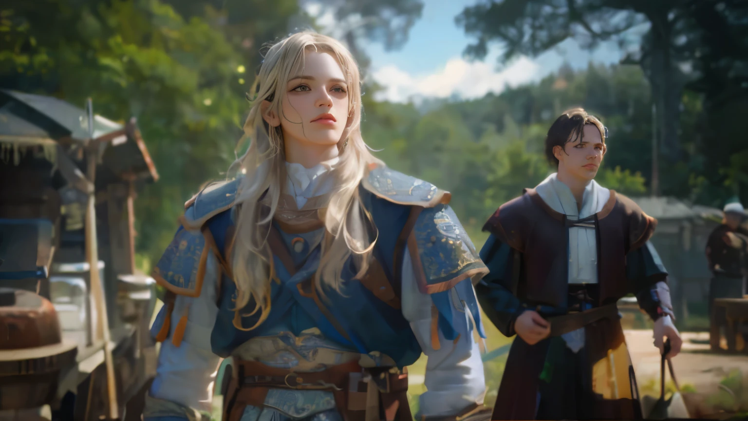 (best quality,4k,8k,highres,masterpiece:1.2),ultra-detailed,(realistic,photorealistic,photo-realistic:1.37),medieval boy, detailed facial features, expressive eyes, intricate clothing, rustic background, authentic textures, historical accuracy, dramatic lighting, traditional art style, soft color palette
