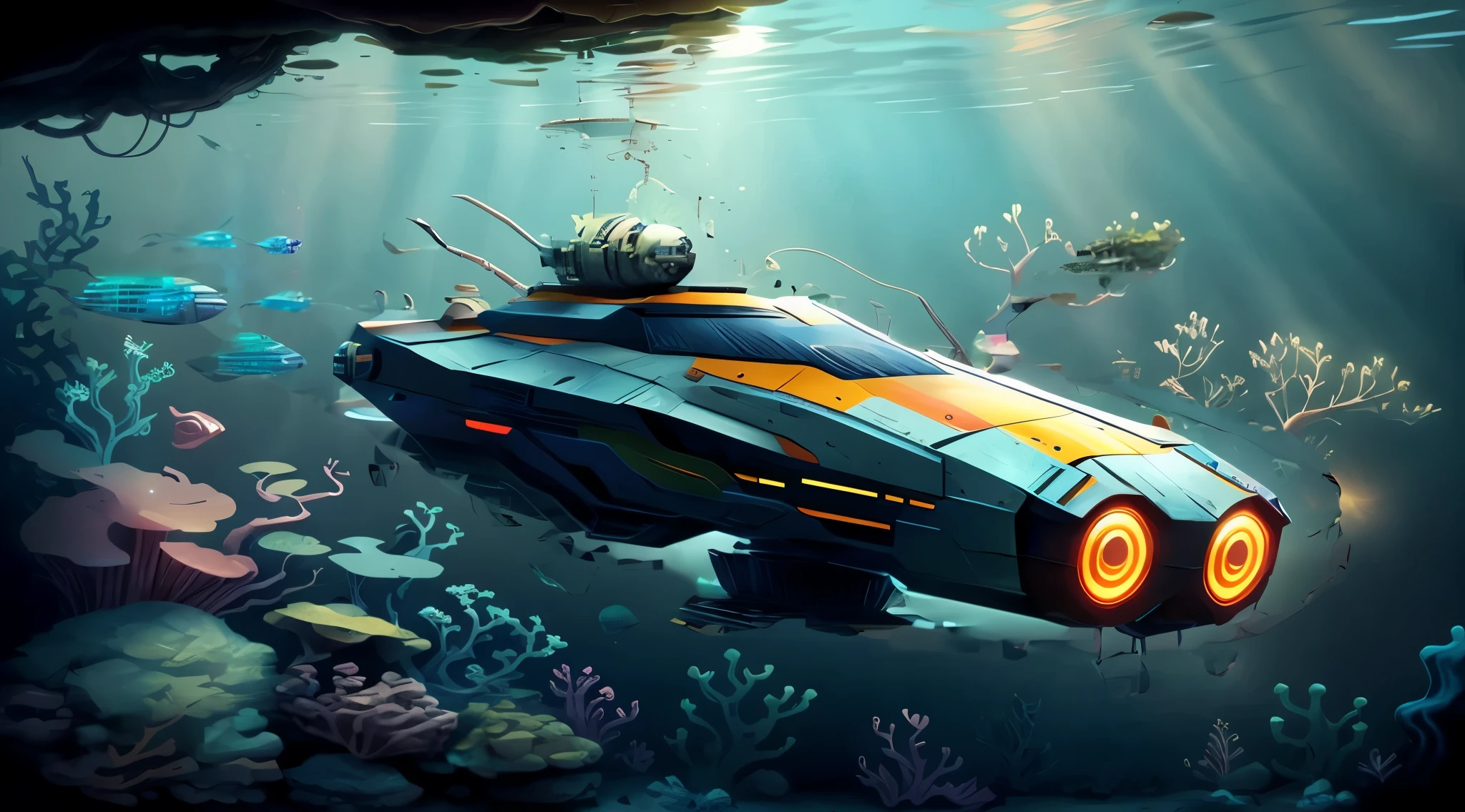 Technology paintininimalist appearance design