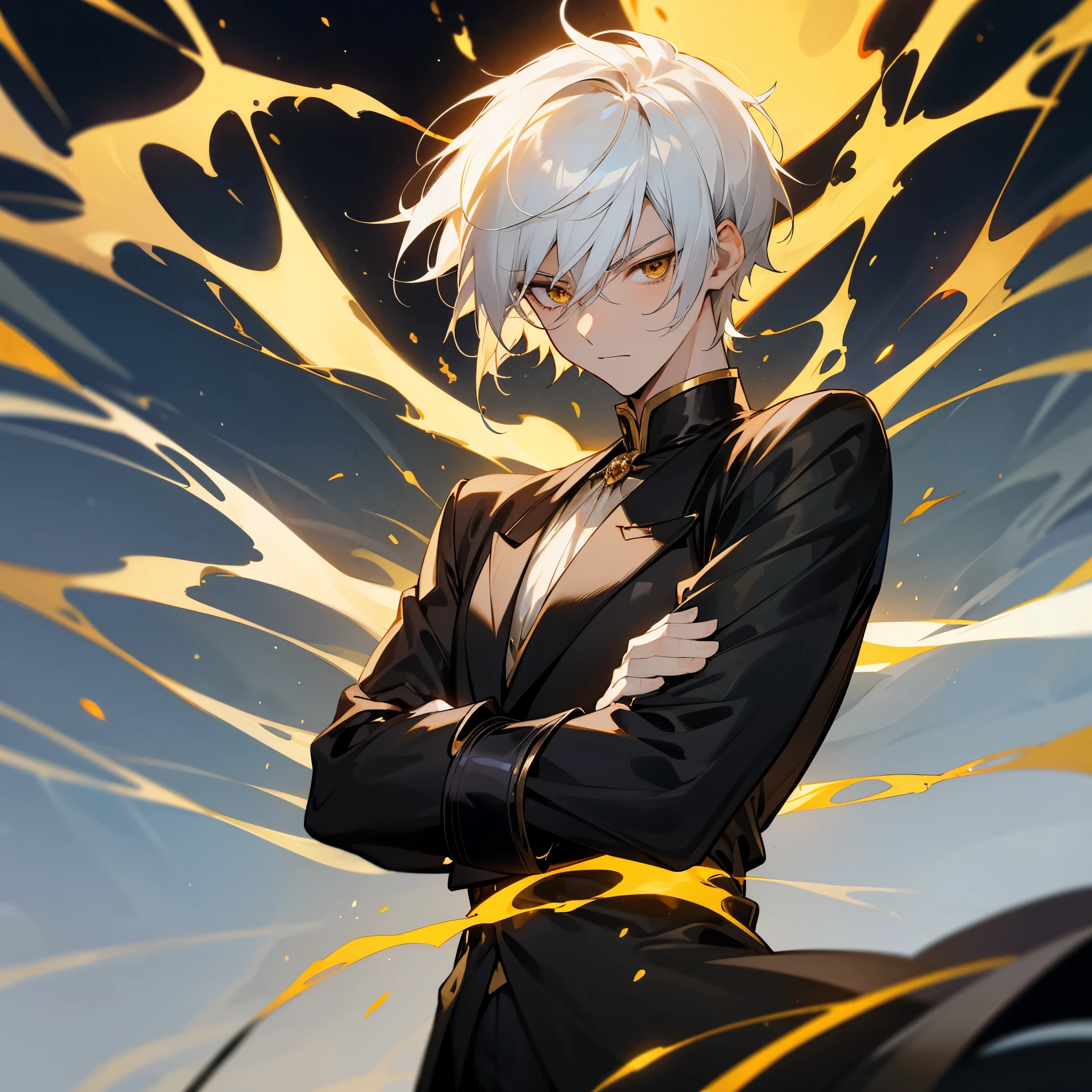 Mature male teenager in school uniform with latex slime covering half his body transforming him into latex extreme detail, highres, extremely correct anatomy